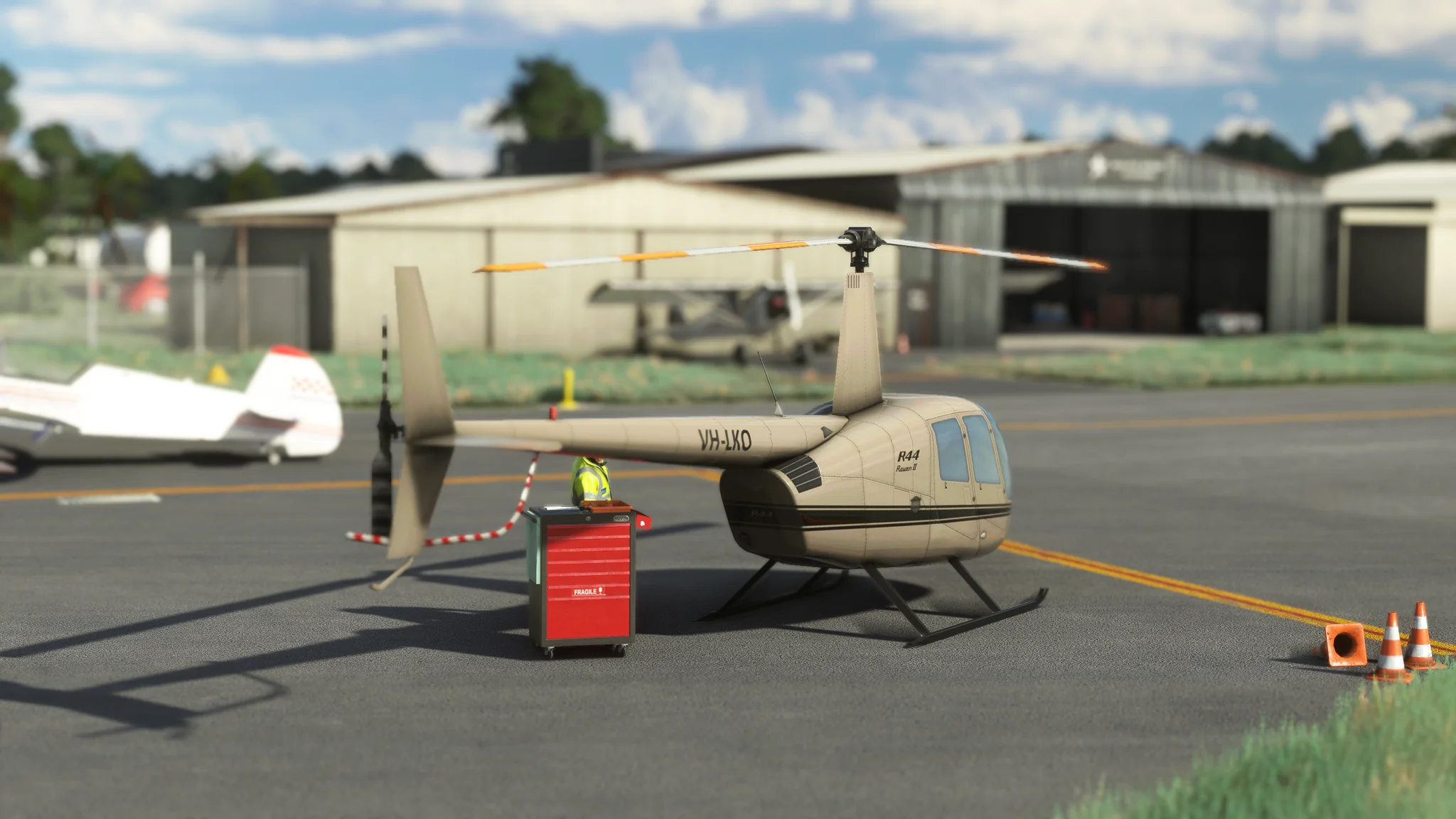 Аэропорт YBNA ( Баллина, Австралия )