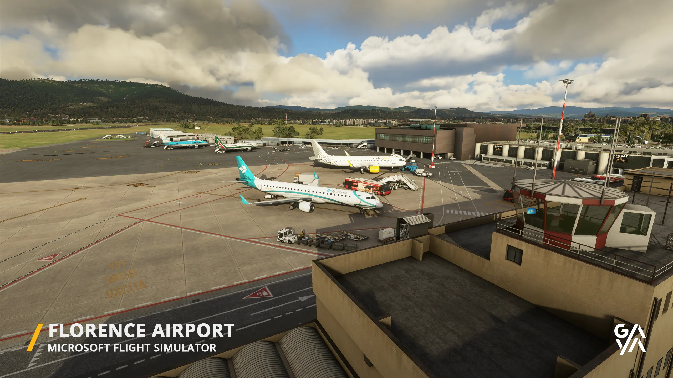 Аэропорт LIRQ ( Флоренция, Италия )