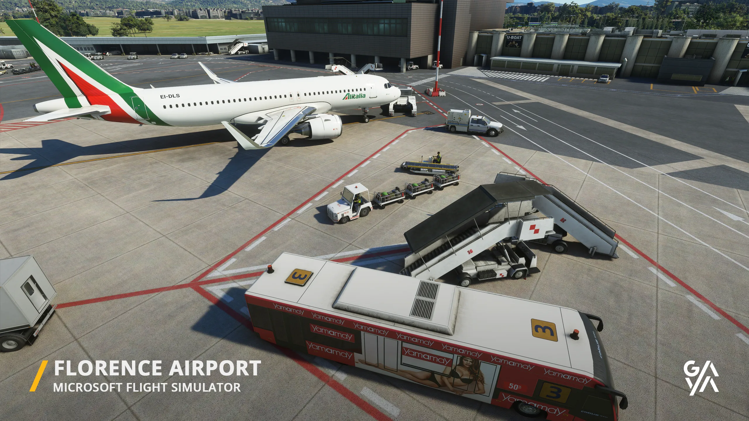 Аэропорт LIRQ ( Флоренция, Италия )