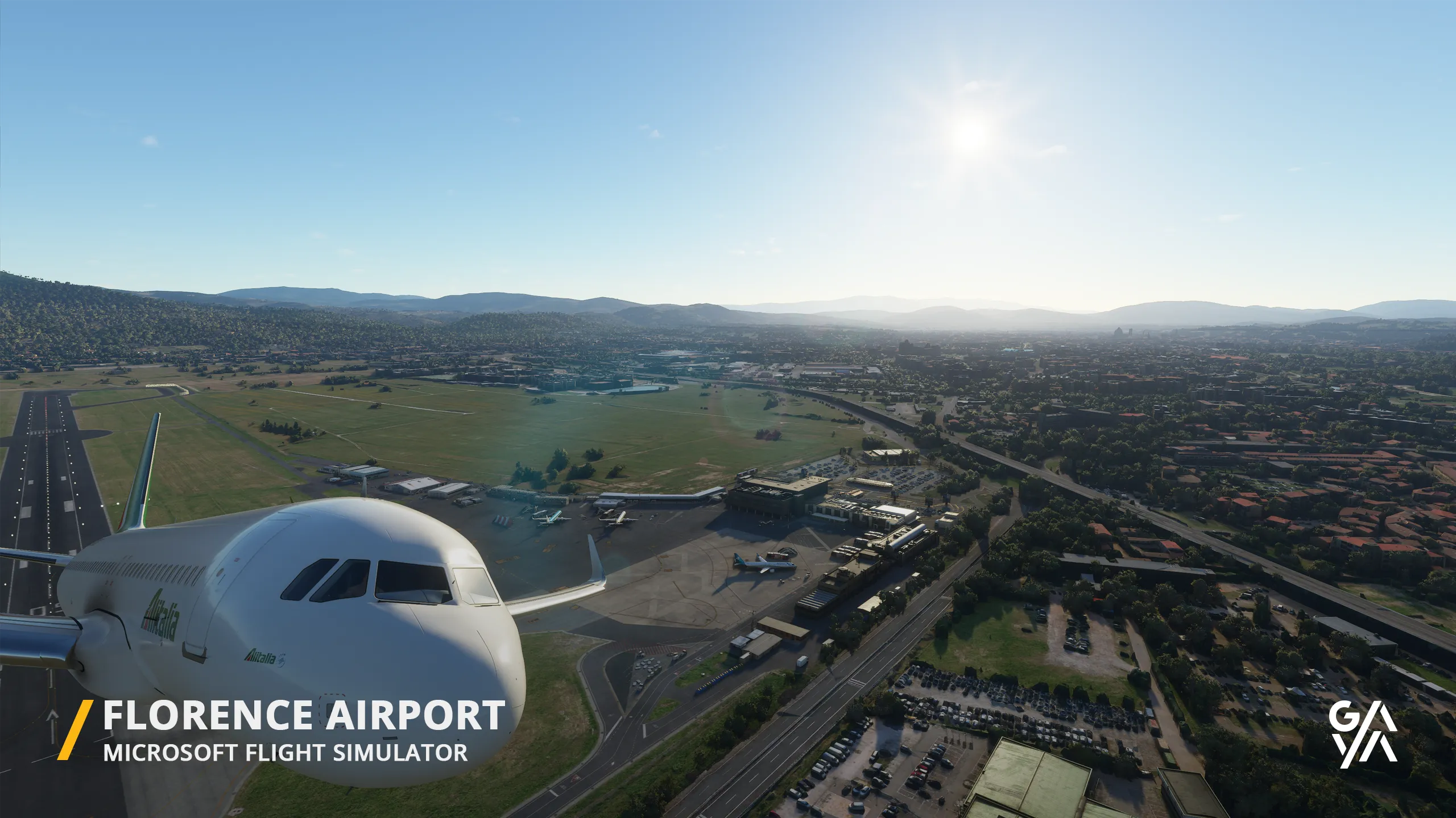 Аэропорт LIRQ ( Флоренция, Италия )