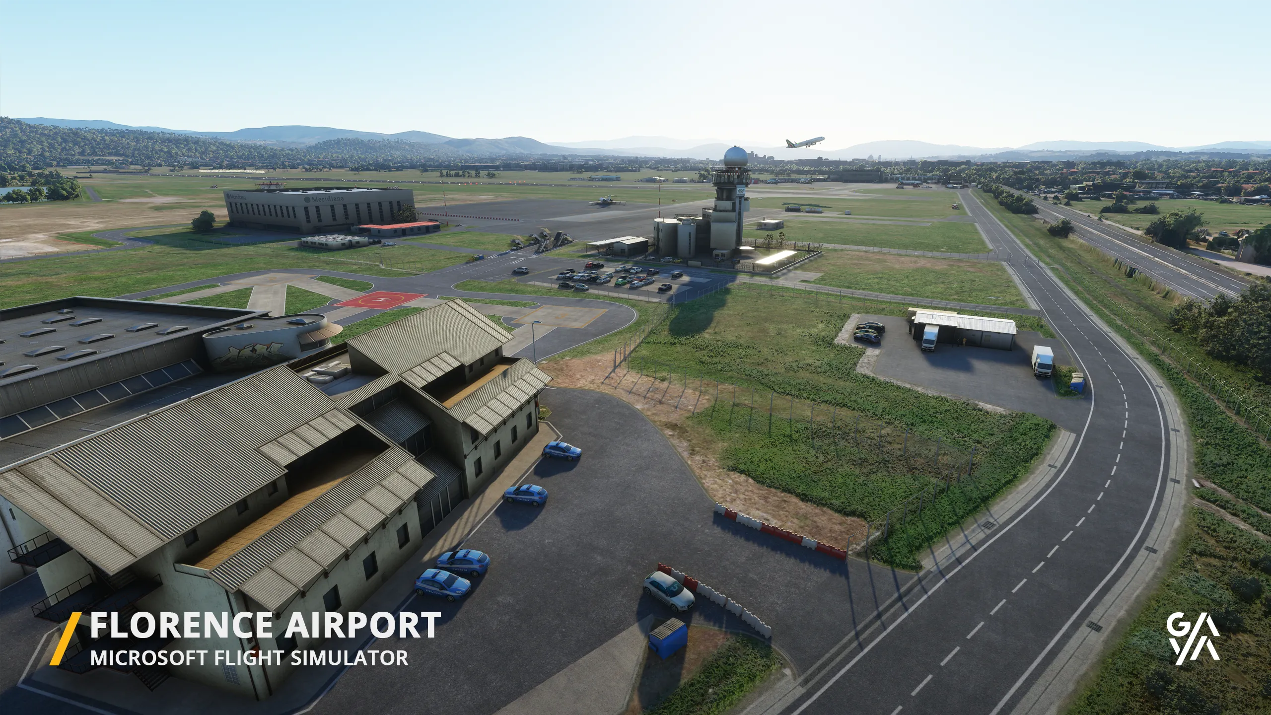 Аэропорт LIRQ ( Флоренция, Италия )