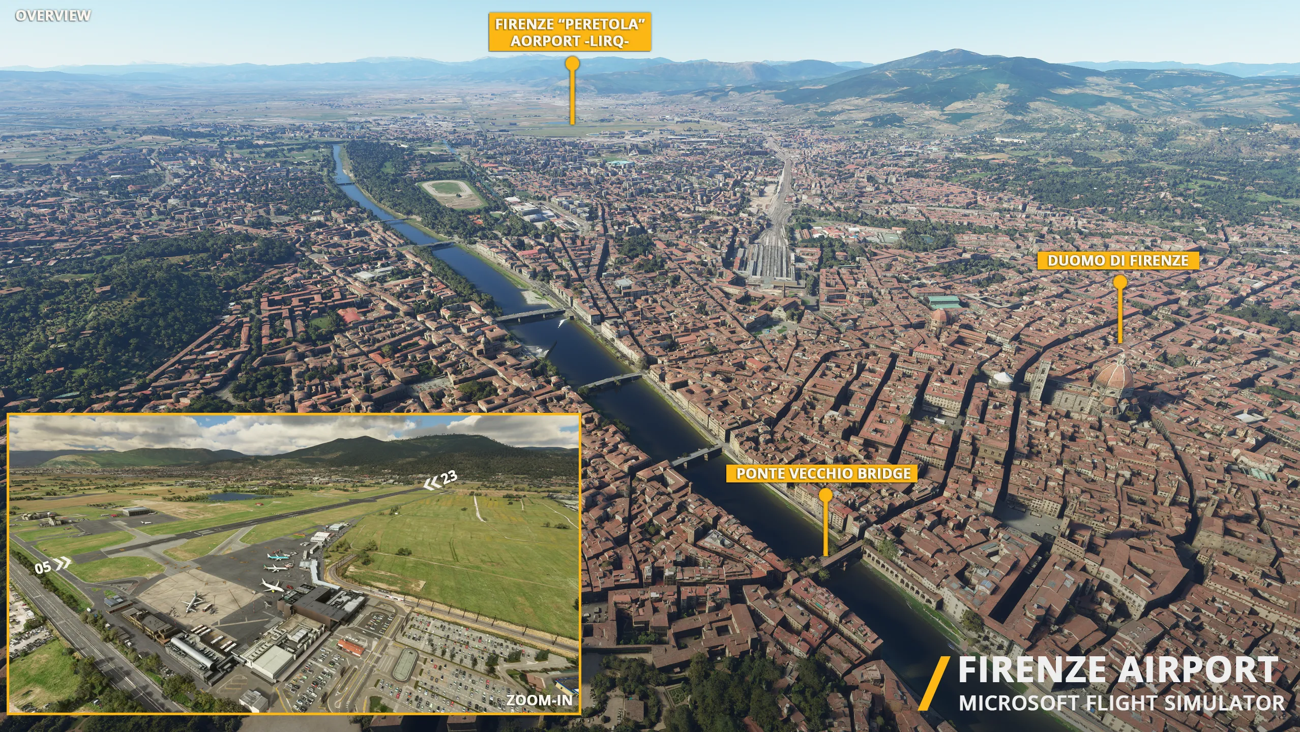 Аэропорт LIRQ ( Флоренция, Италия )