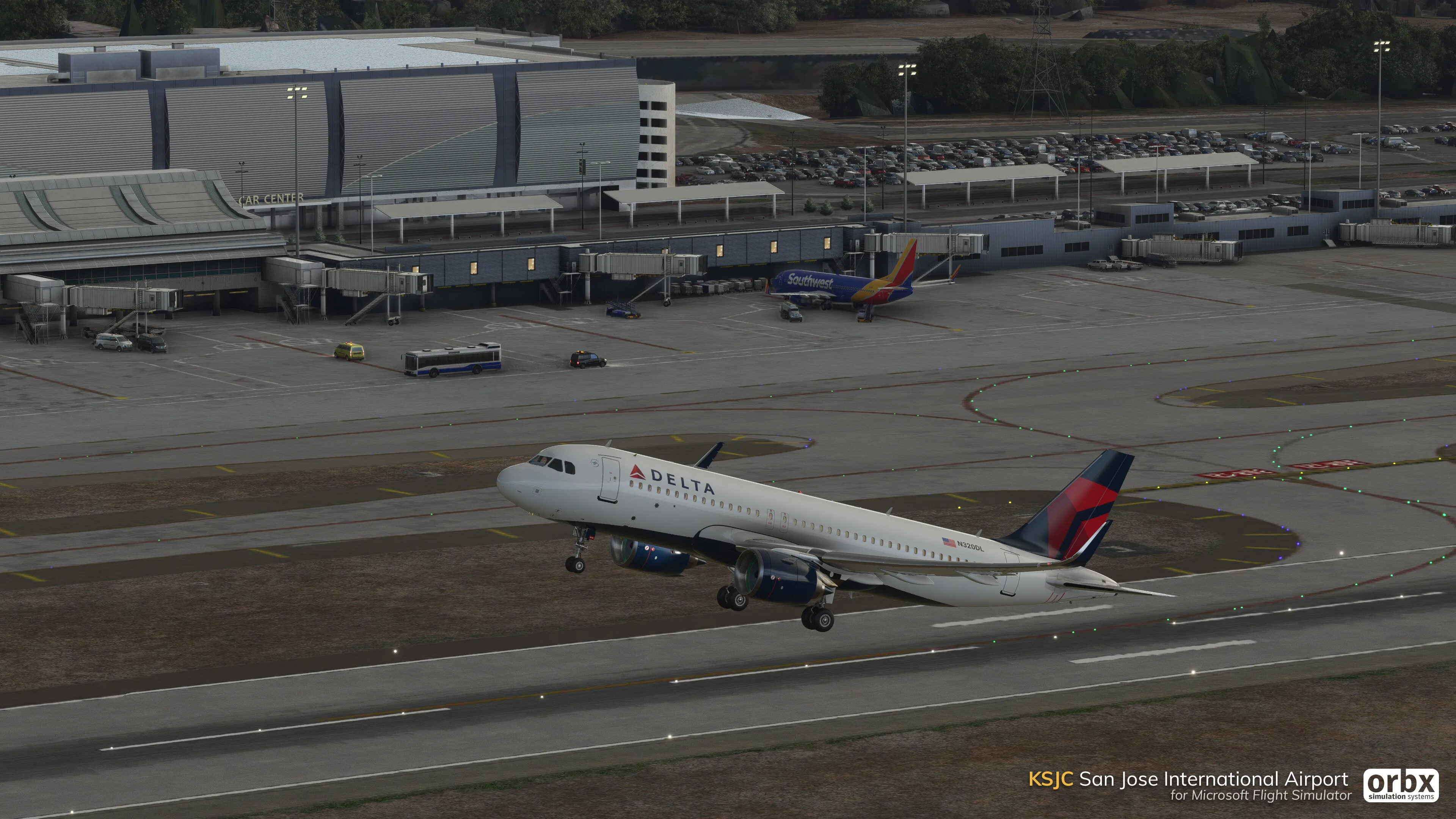 Аэропорт KSJC ( Сан-Хосе, США )