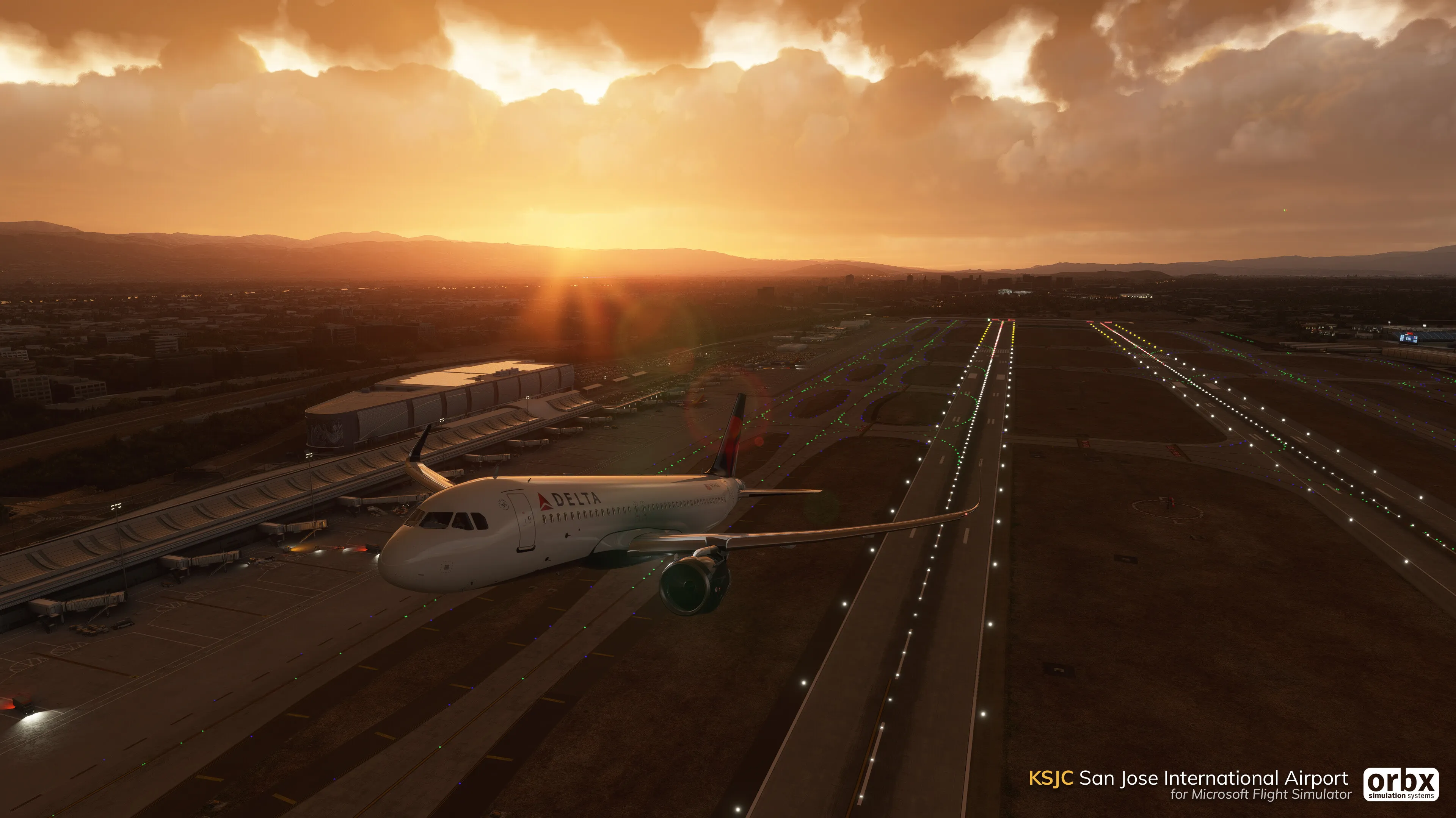 Аэропорт KSJC ( Сан-Хосе, США )