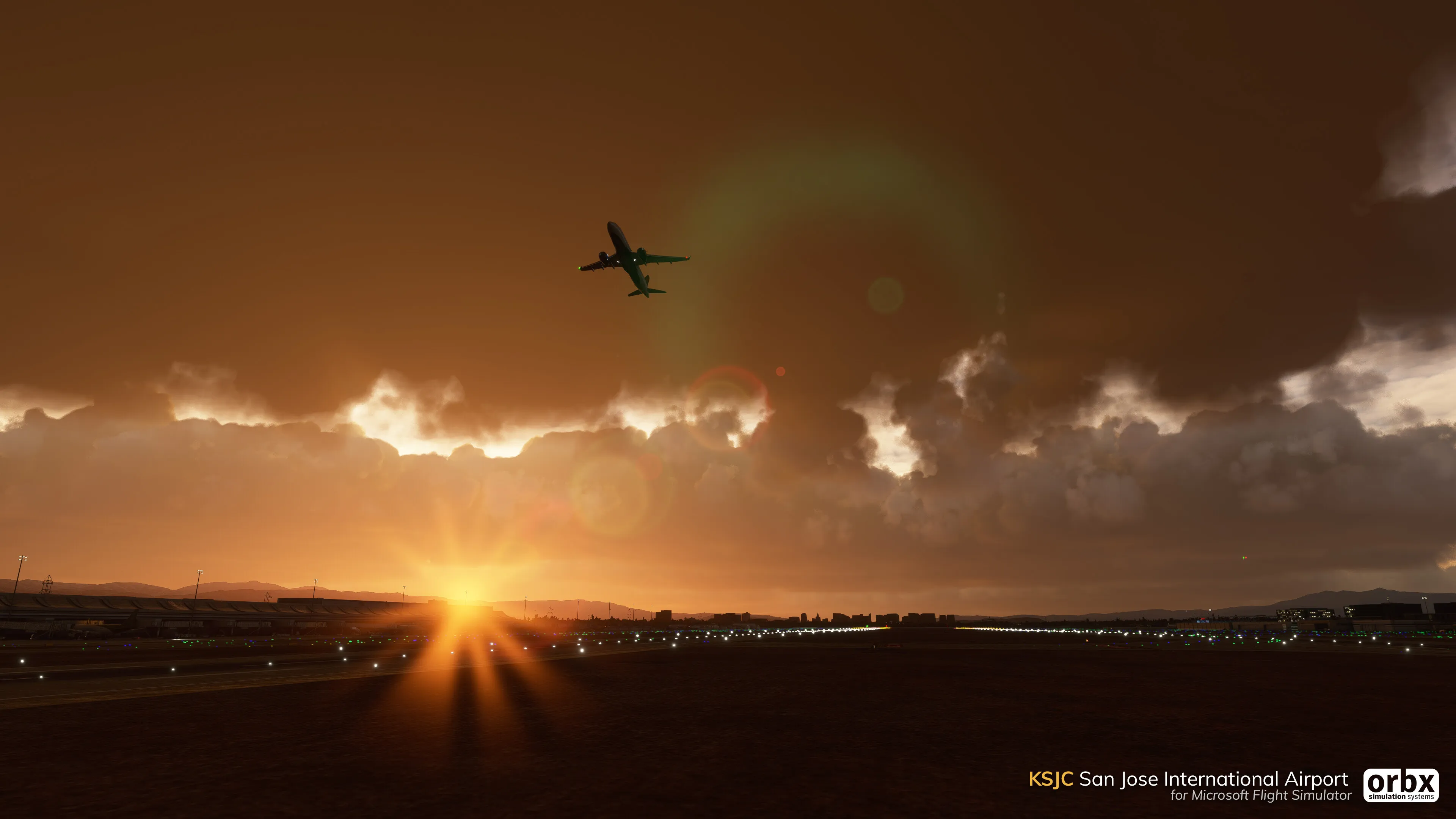 Аэропорт KSJC ( Сан-Хосе, США )