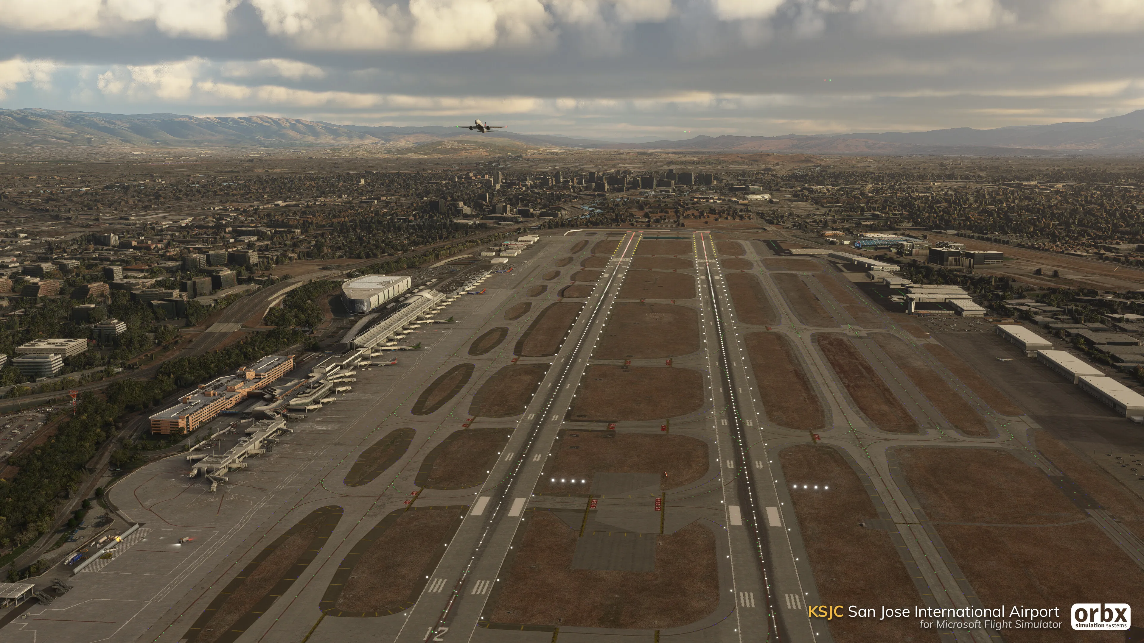 Аэропорт KSJC ( Сан-Хосе, США )
