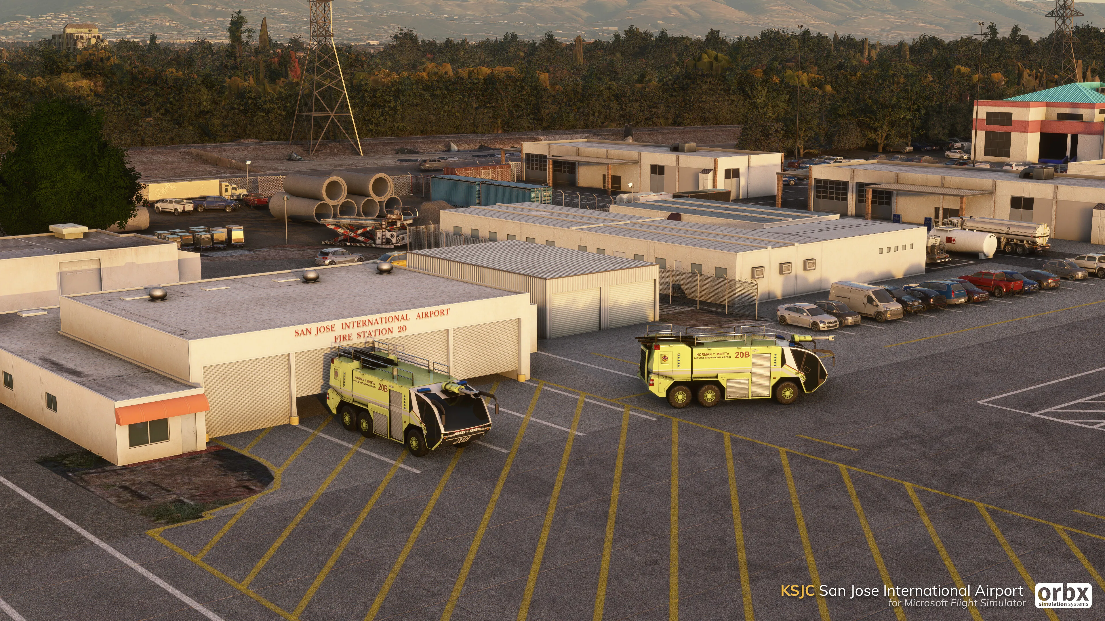 Аэропорт KSJC ( Сан-Хосе, США )