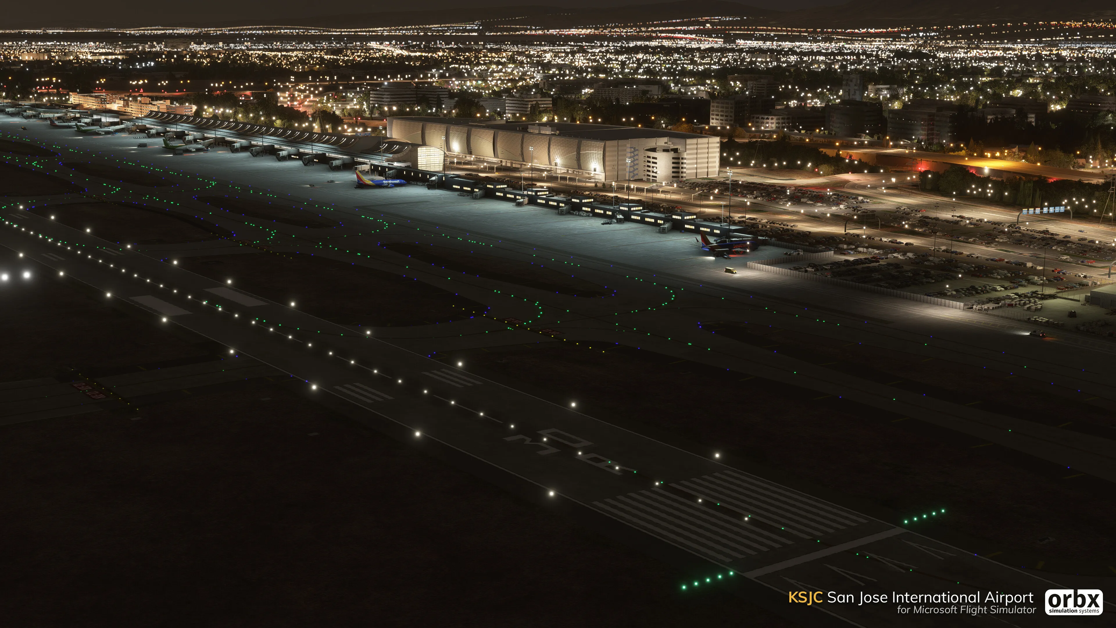 Аэропорт KSJC ( Сан-Хосе, США )