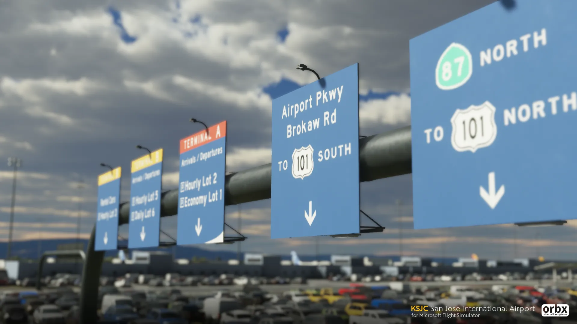 Аэропорт KSJC ( Сан-Хосе, США )