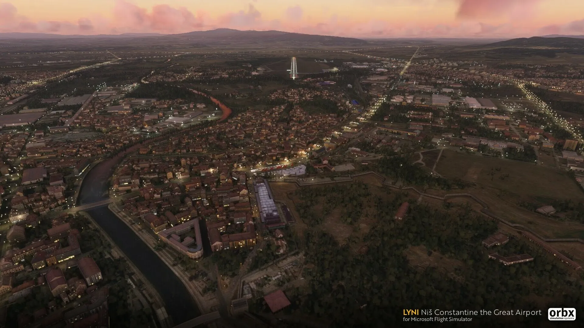 Аэропорт LYNI ( Ниш, Сербия )