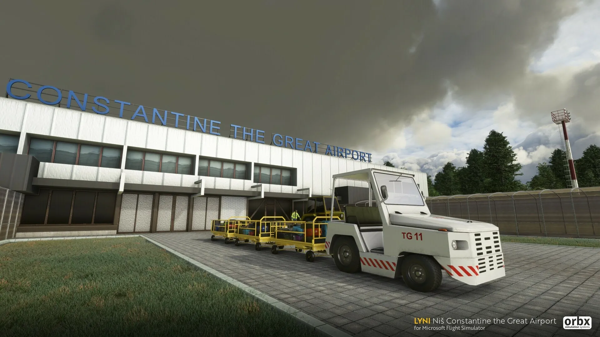 Аэропорт LYNI ( Ниш, Сербия )