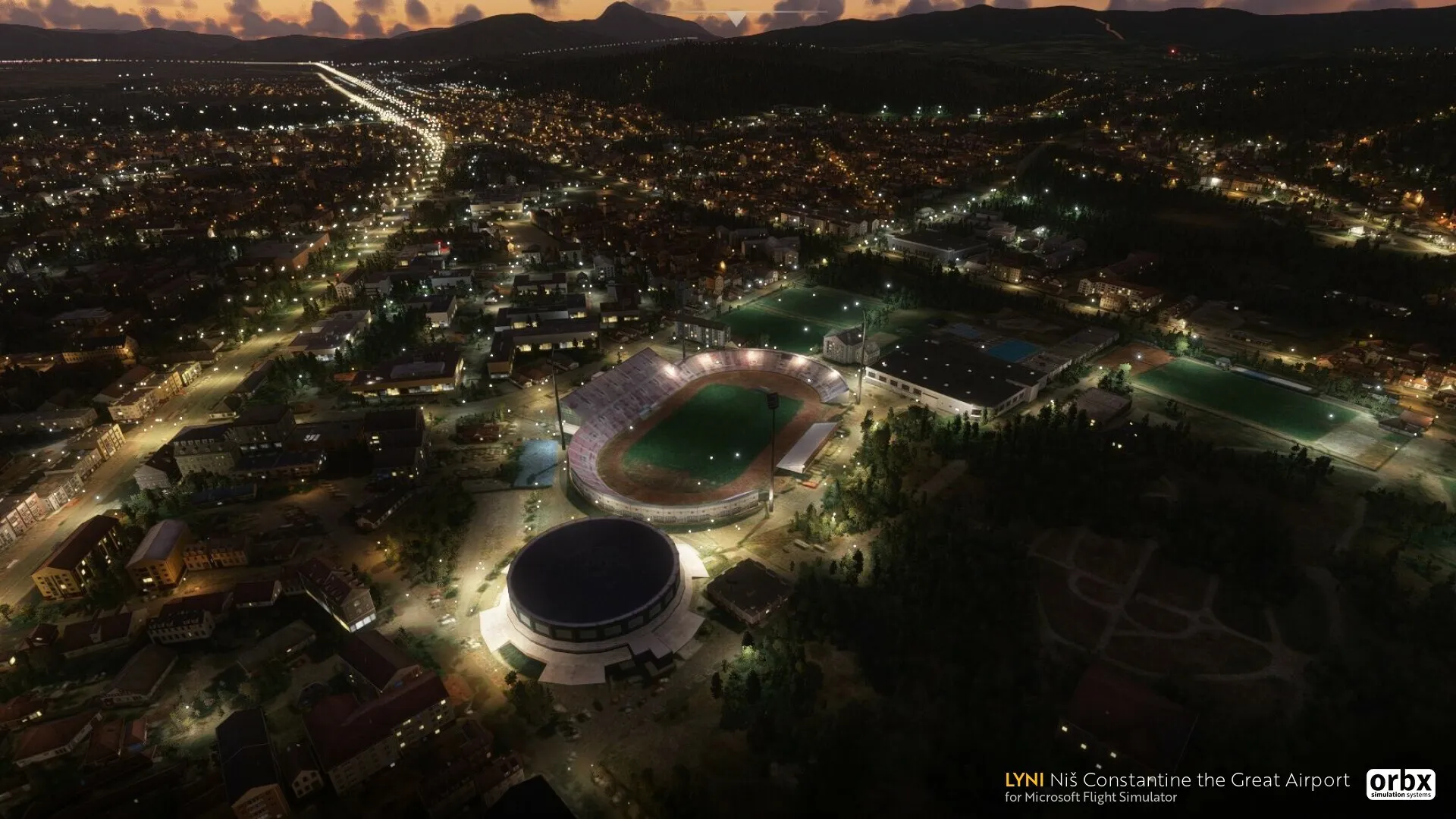 Аэропорт LYNI ( Ниш, Сербия )