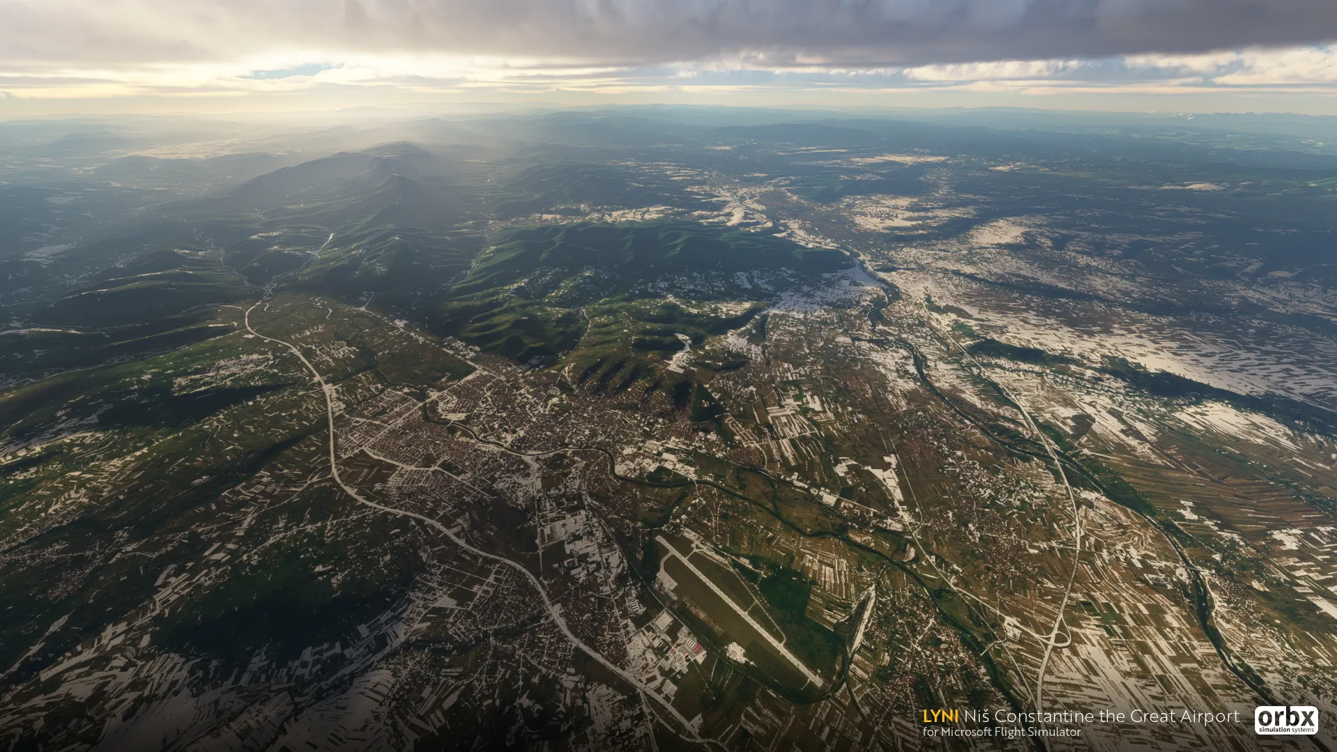 Аэропорт LYNI ( Ниш, Сербия )
