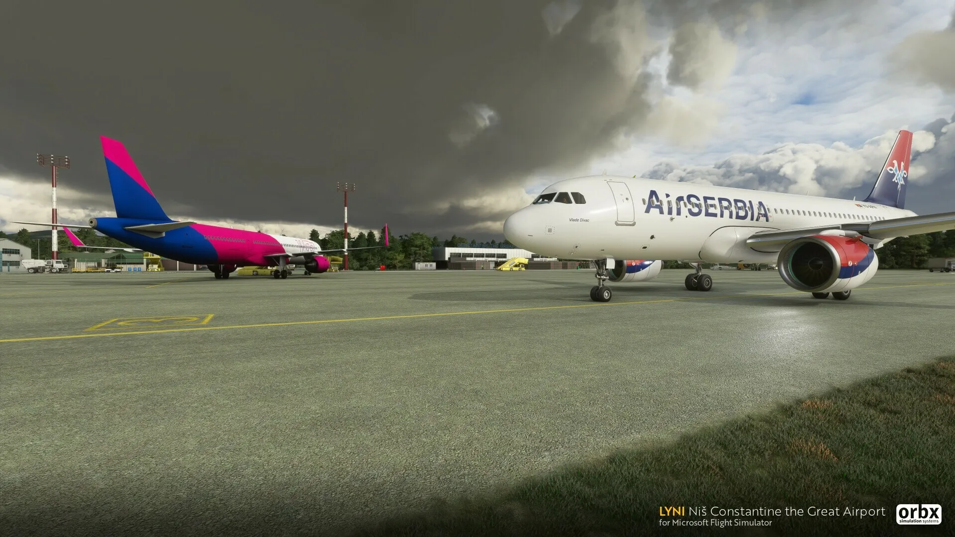 Аэропорт LYNI ( Ниш, Сербия )