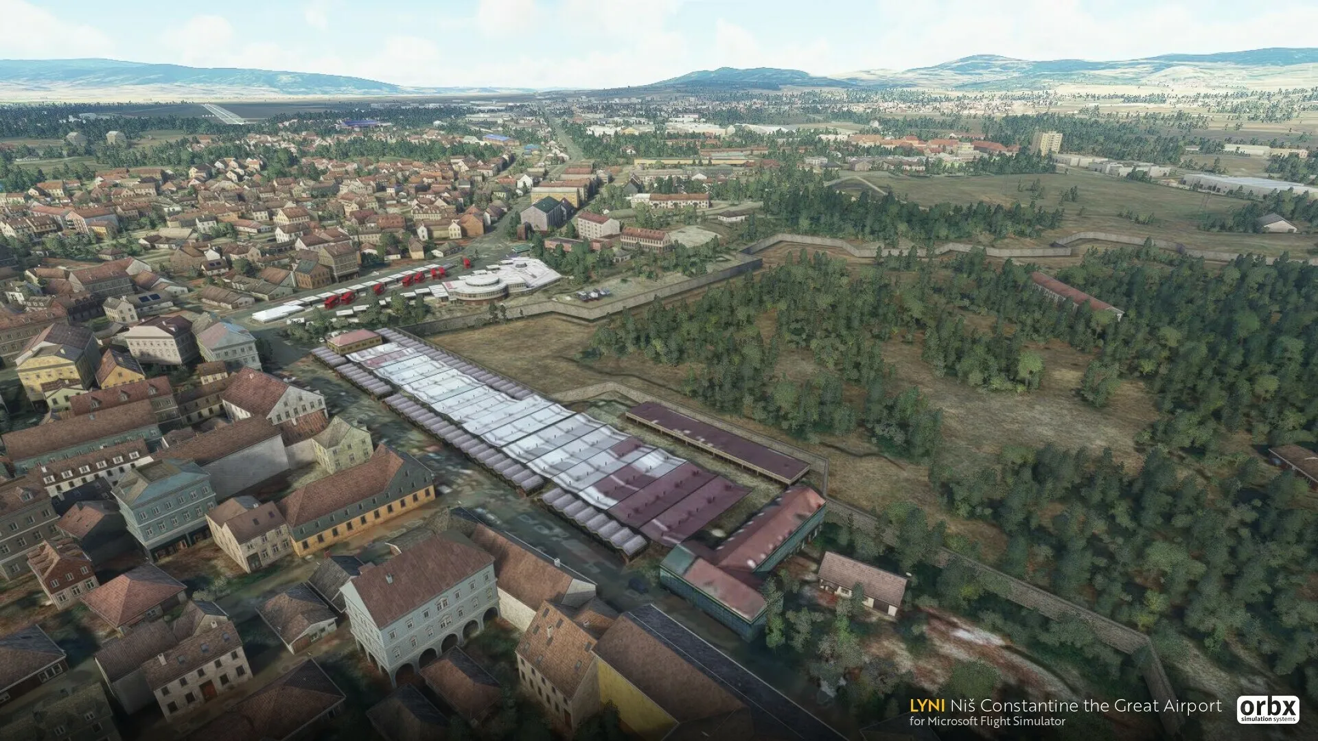 Аэропорт LYNI ( Ниш, Сербия )