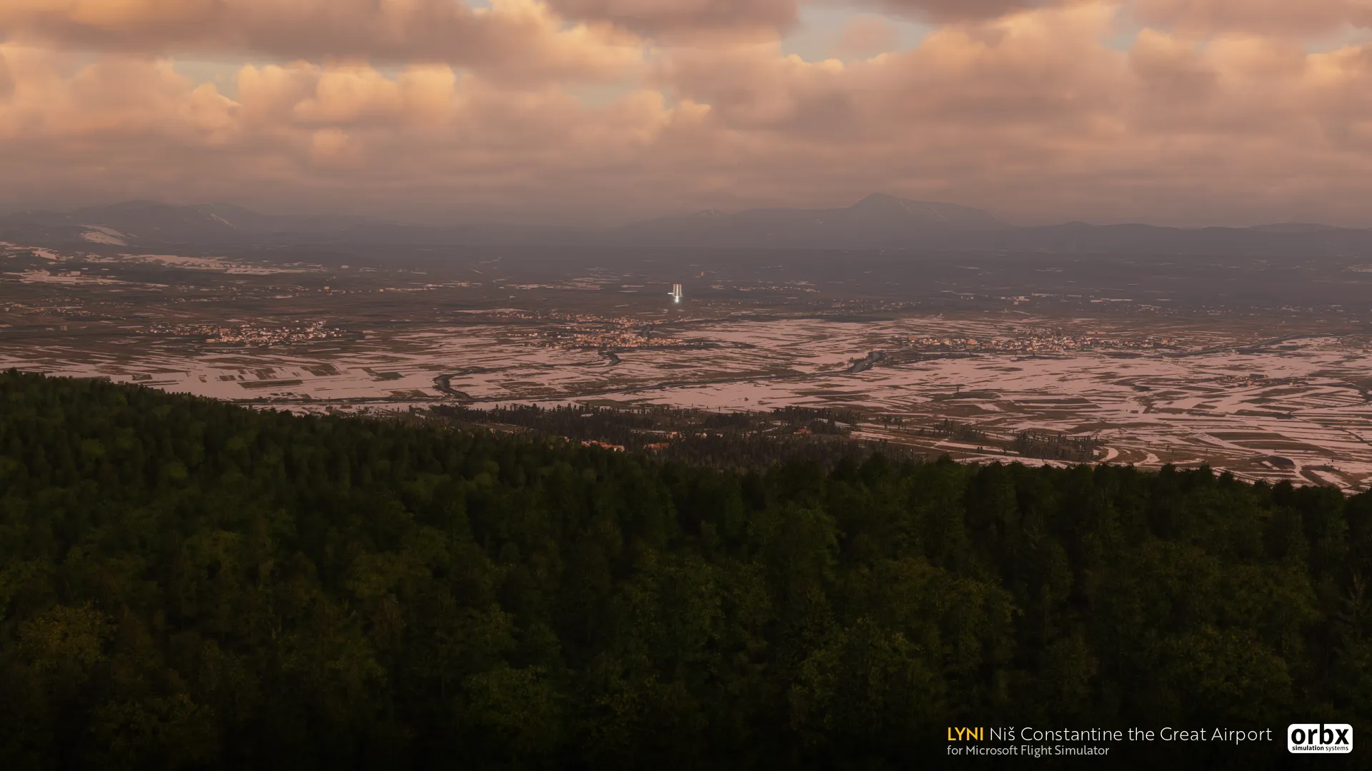 Аэропорт LYNI ( Ниш, Сербия )