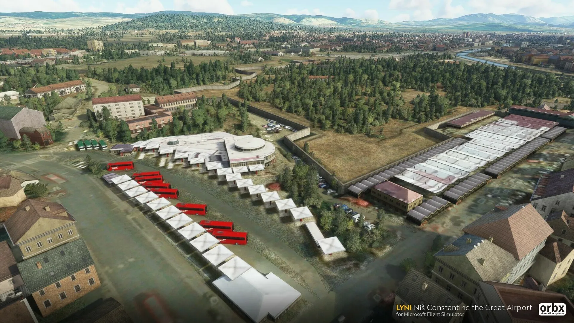 Аэропорт LYNI ( Ниш, Сербия )