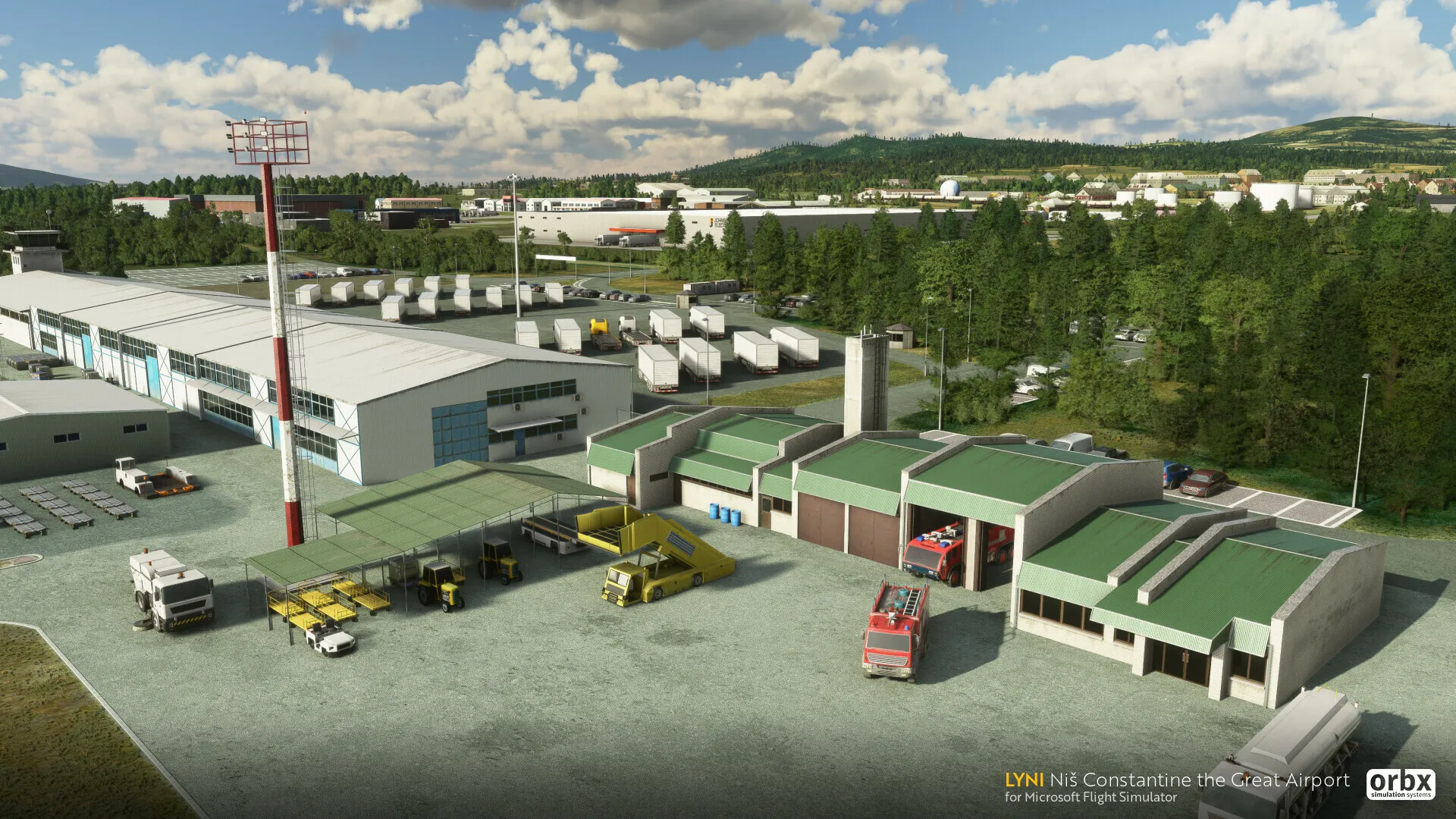 Аэропорт LYNI ( Ниш, Сербия )