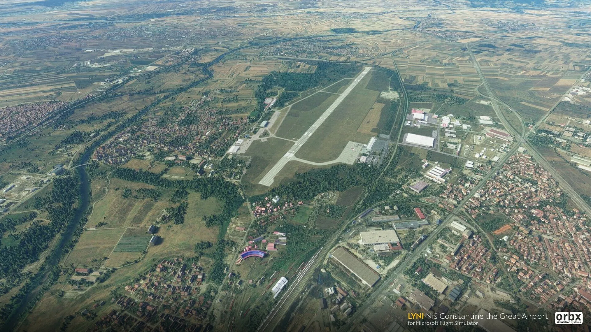 Аэропорт LYNI ( Ниш, Сербия )