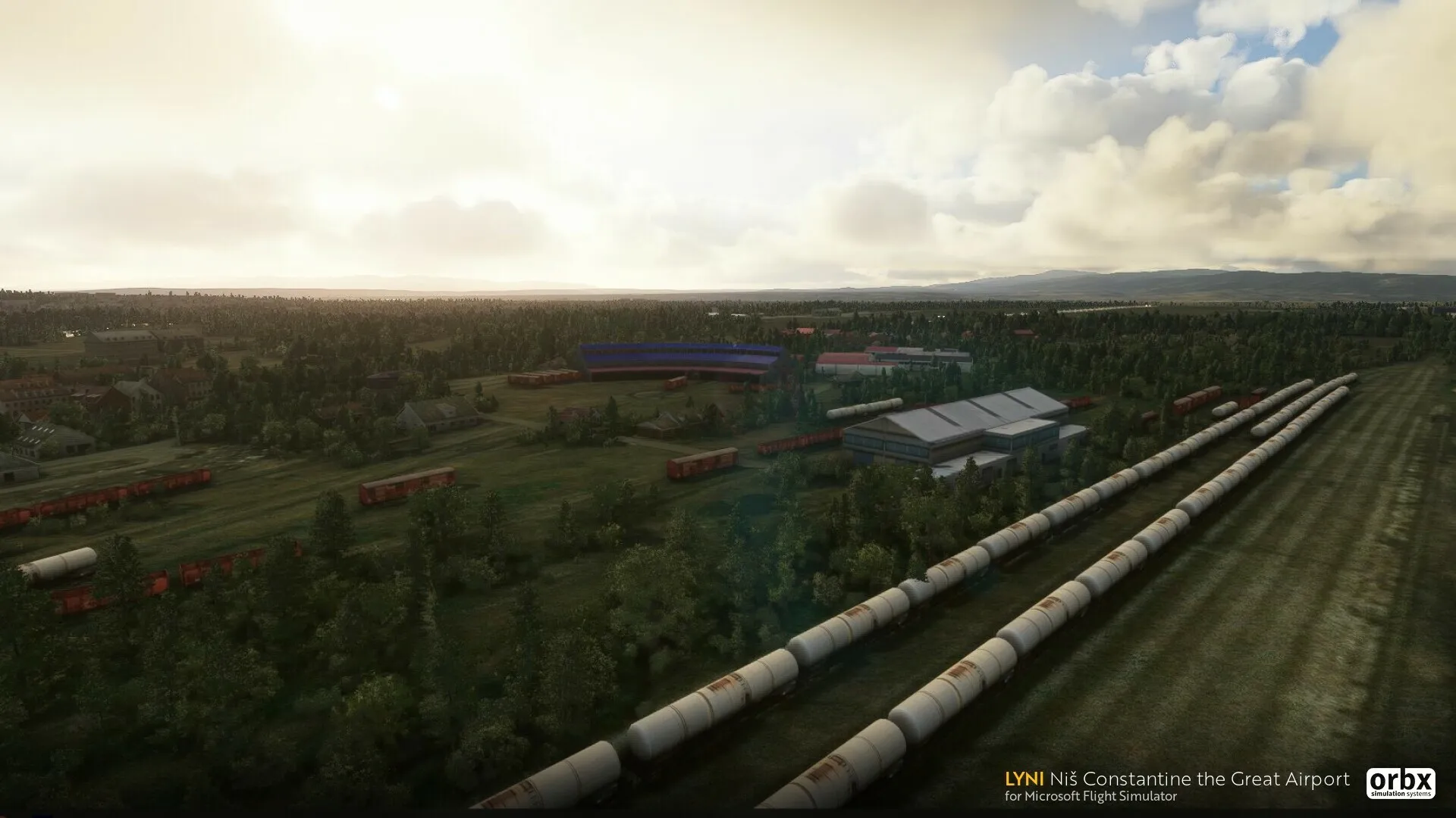 Аэропорт LYNI ( Ниш, Сербия )