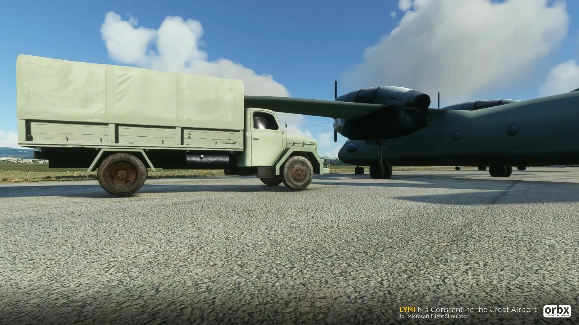 Аэропорт LYNI ( Ниш, Сербия )