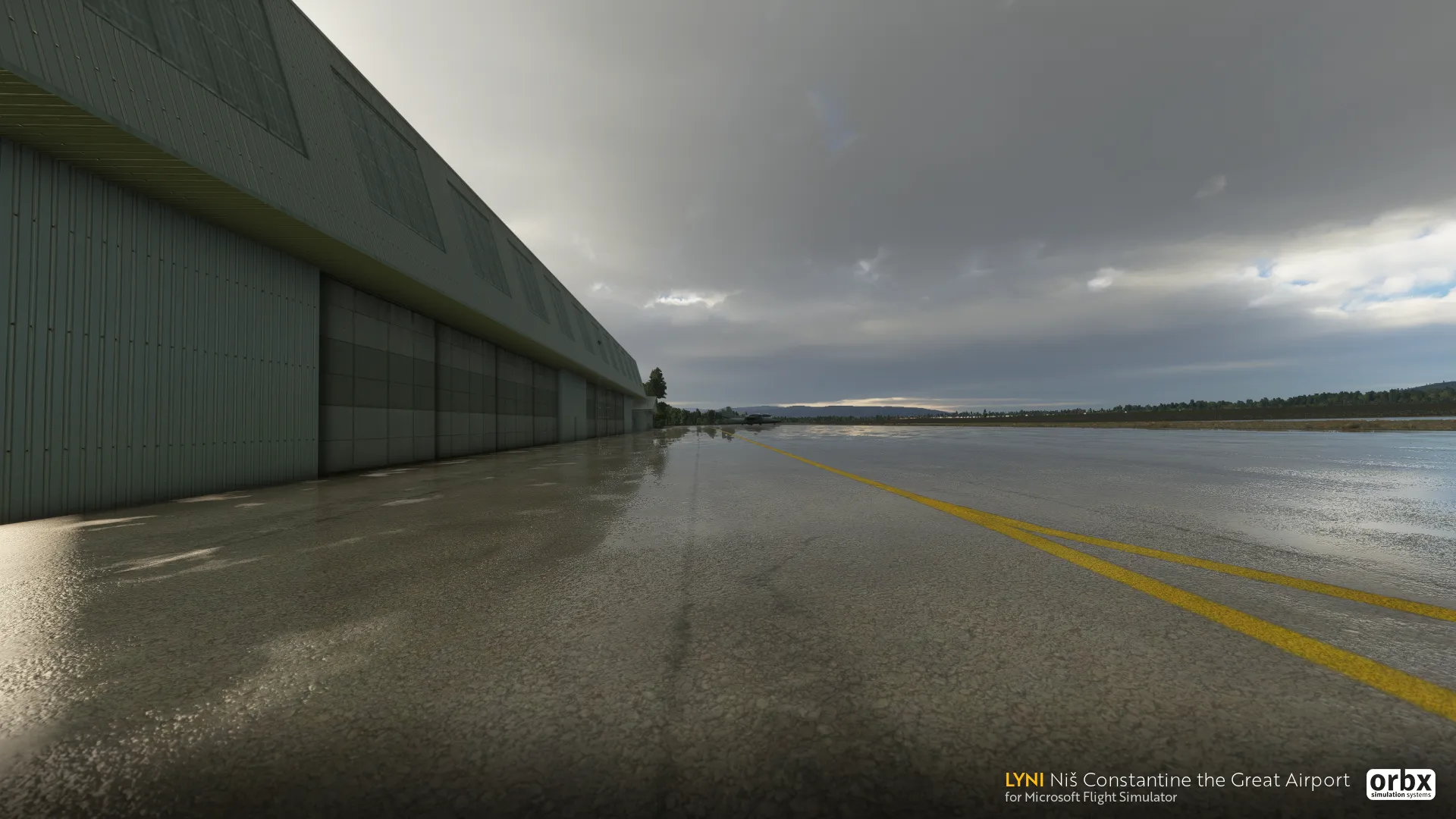 Аэропорт LYNI ( Ниш, Сербия )