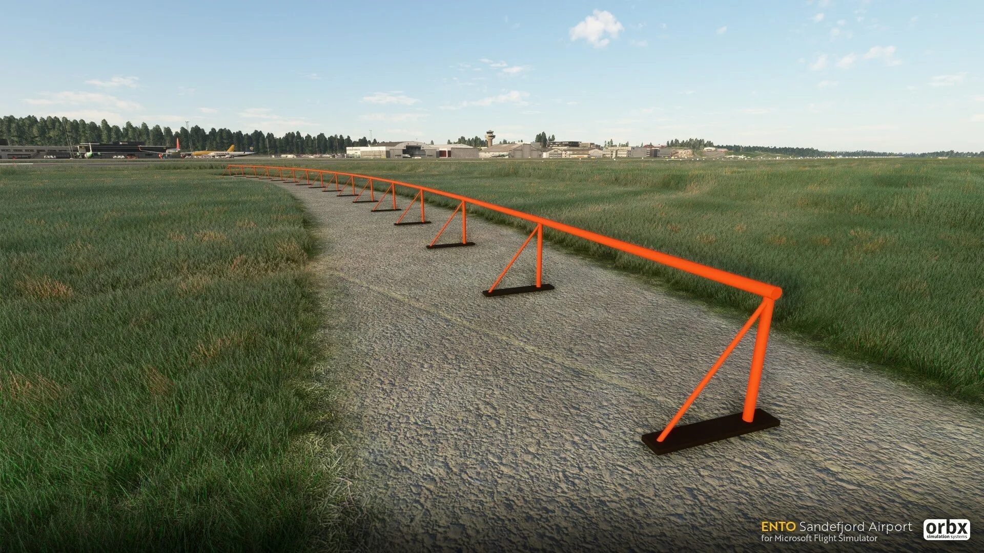 Аэропорт ENTO ( Сандефьорд, Норвегия )