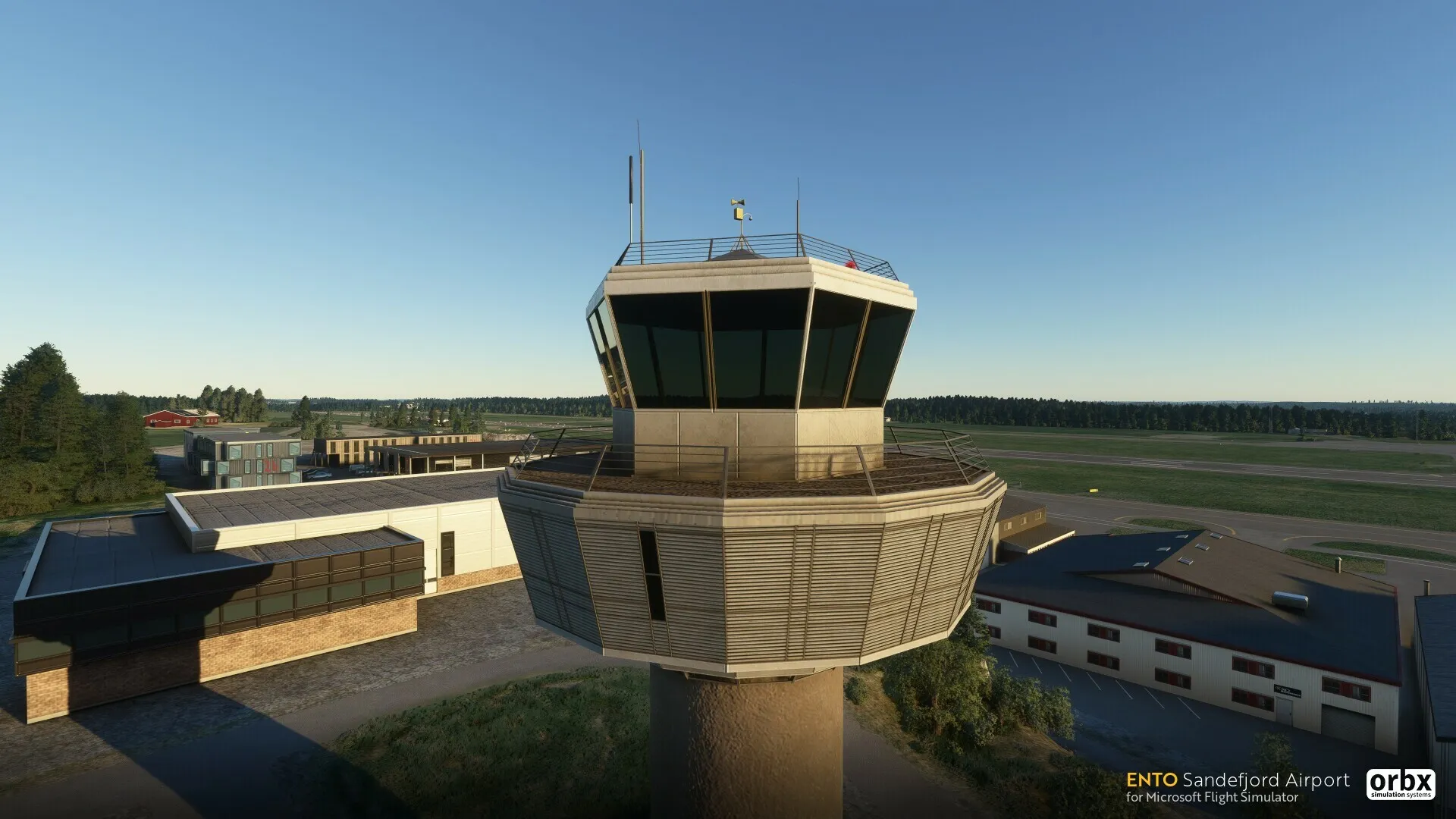 Аэропорт ENTO ( Сандефьорд, Норвегия )