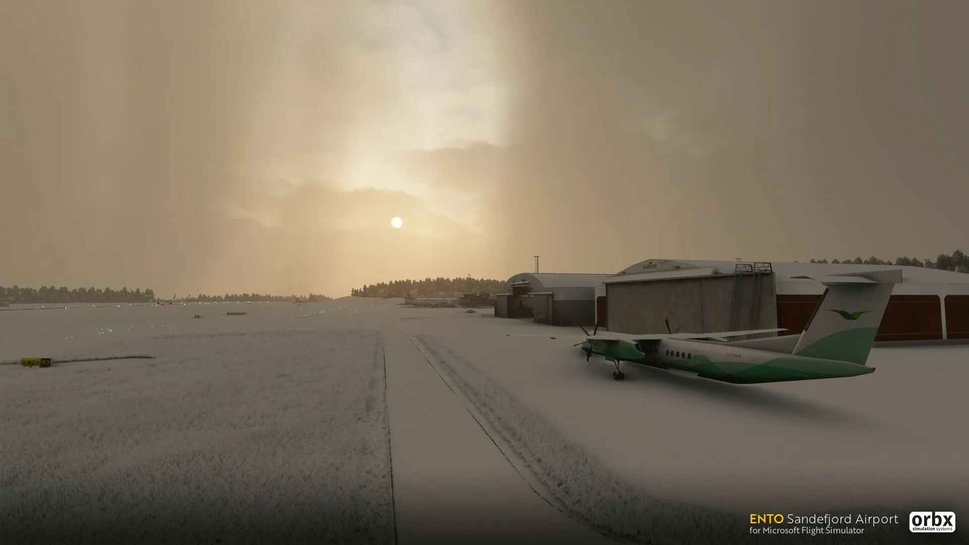 Аэропорт ENTO ( Сандефьорд, Норвегия )