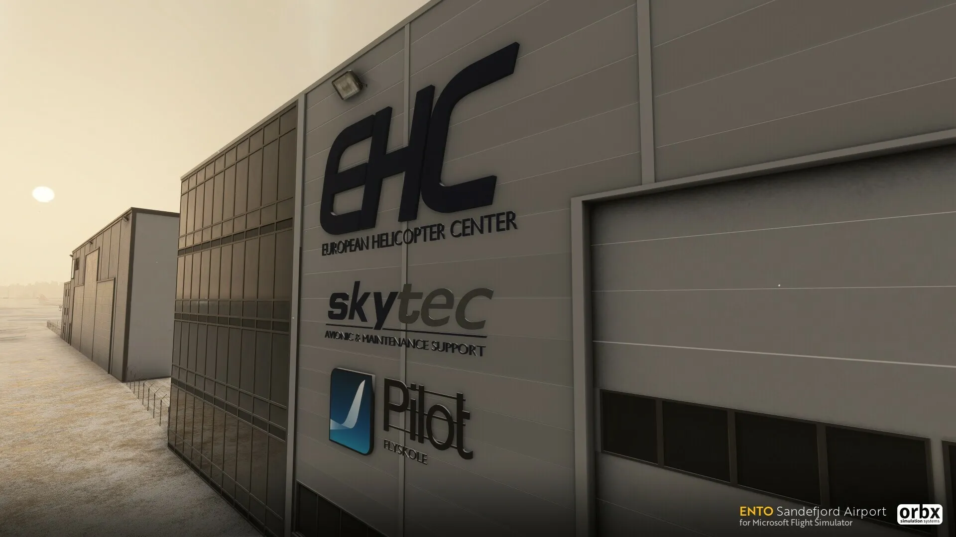 Аэропорт ENTO ( Сандефьорд, Норвегия )