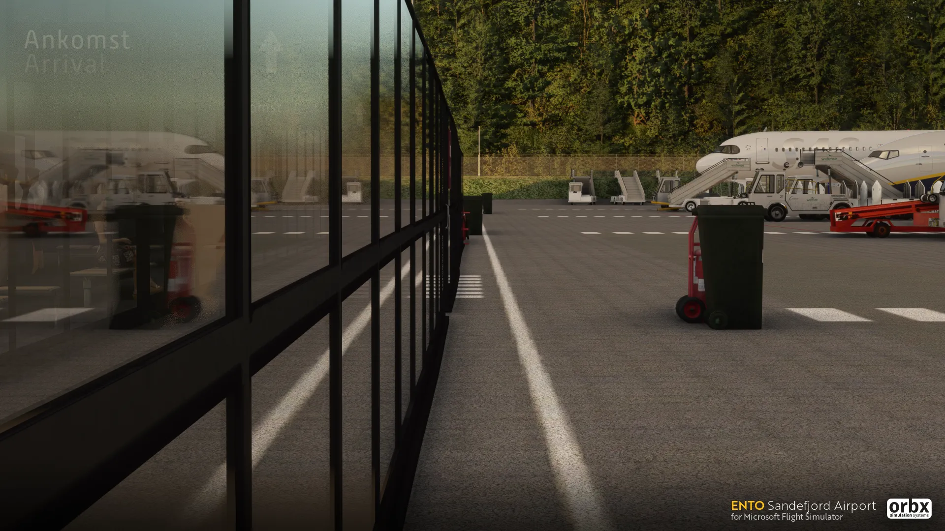 Аэропорт ENTO ( Сандефьорд, Норвегия )