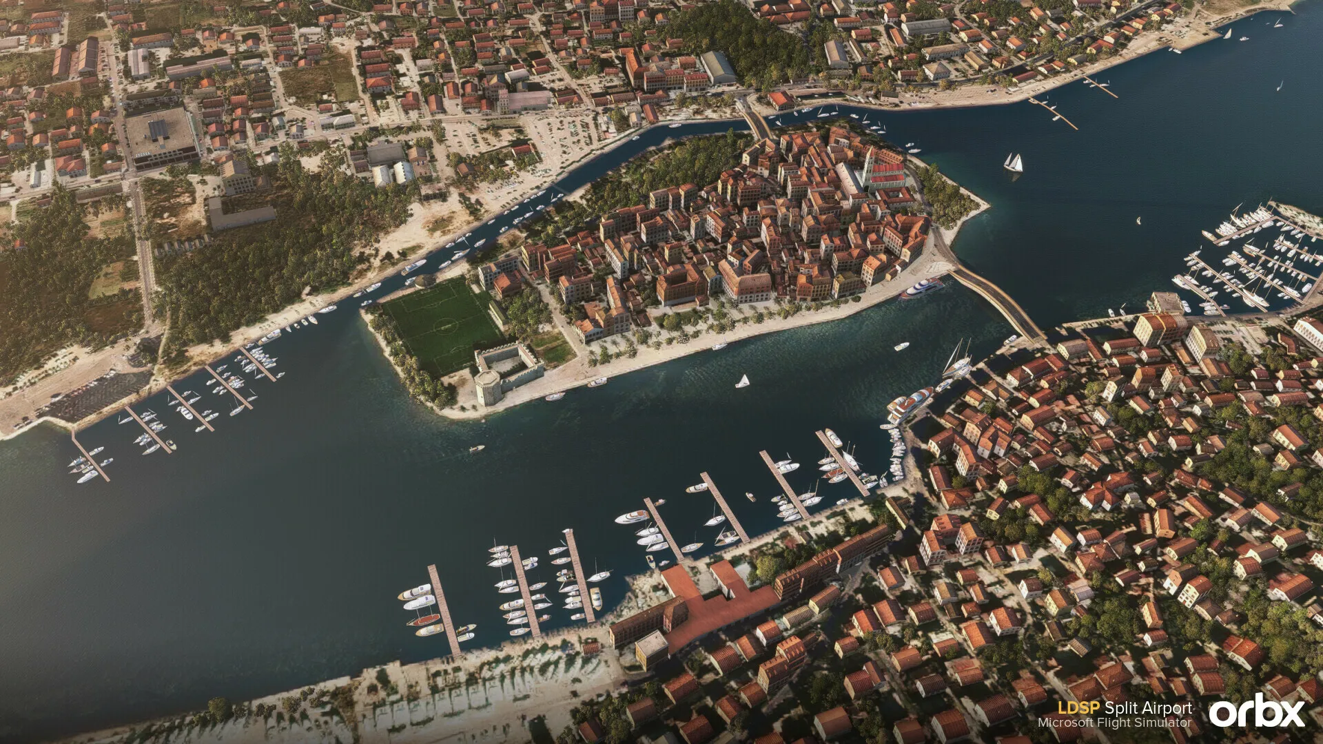 Аэропорт LDSP ( Сплит, Хорватия )