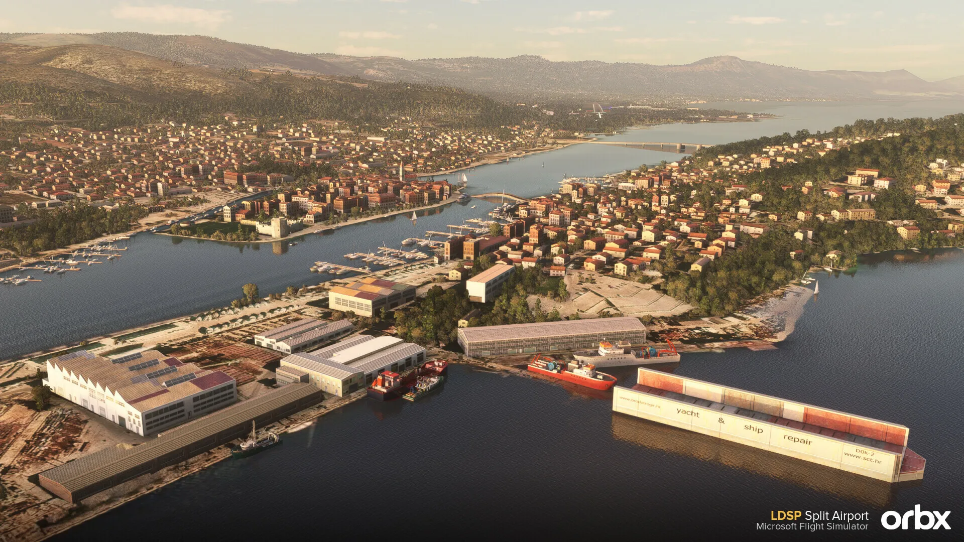 Аэропорт LDSP ( Сплит, Хорватия )