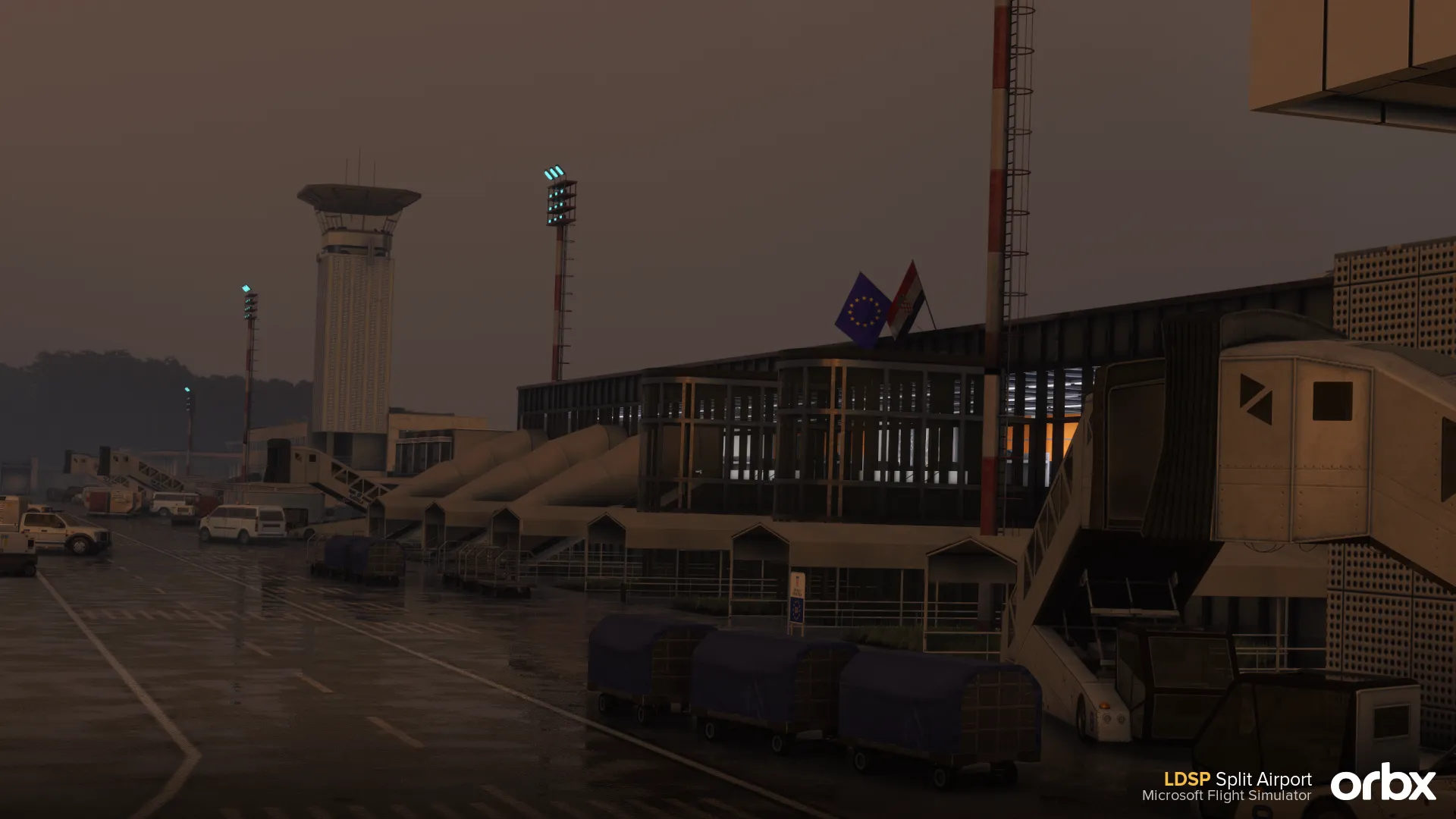 Аэропорт LDSP ( Сплит, Хорватия )