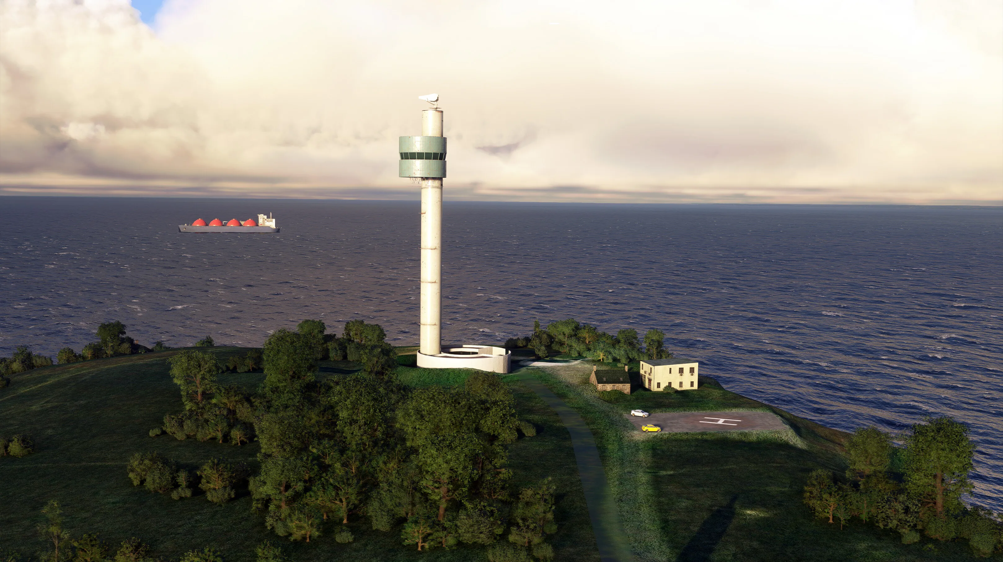 Аэропорт LFEC ( Ушант, Франция )