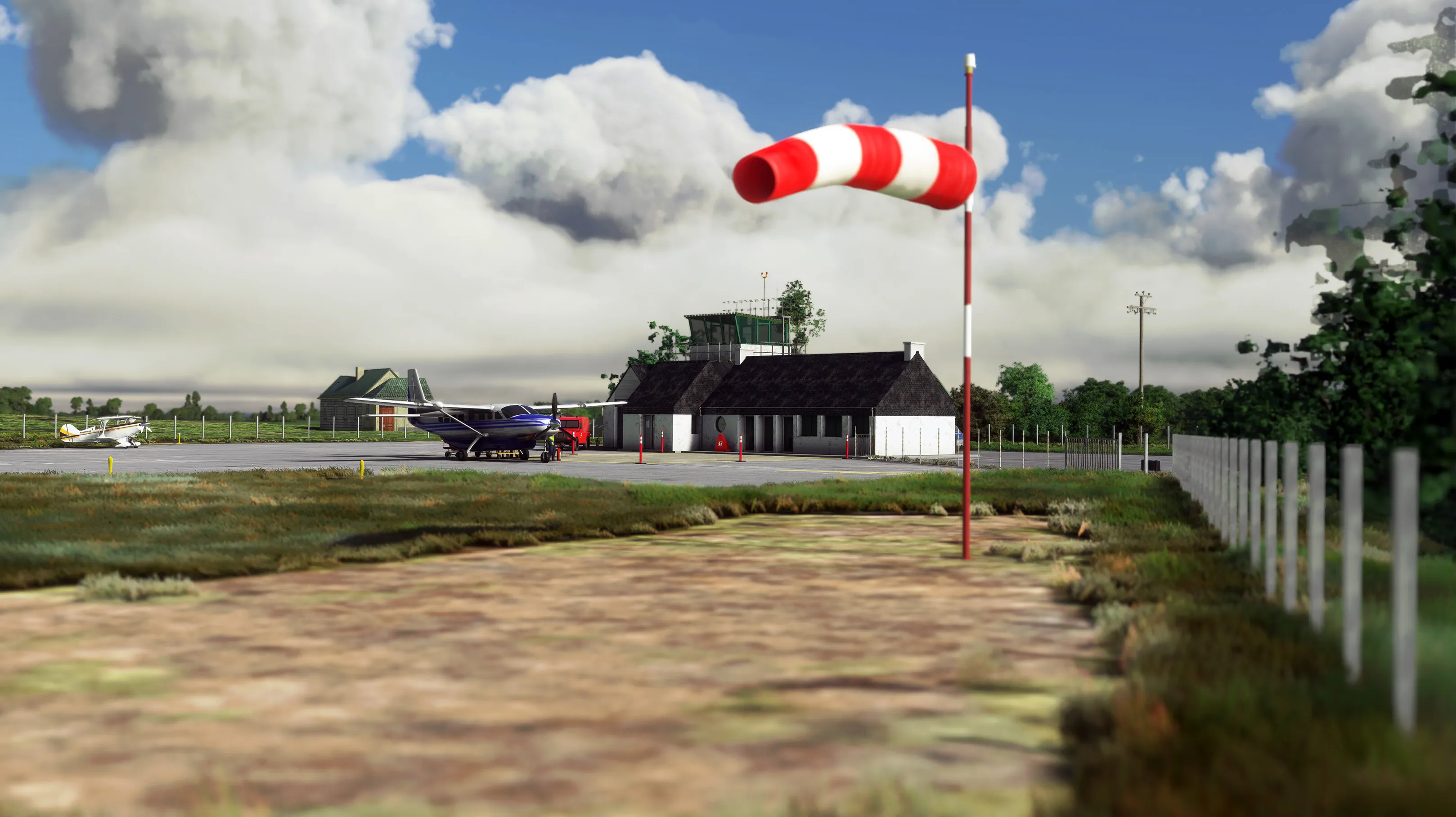 Аэропорт LFEC ( Ушант, Франция )