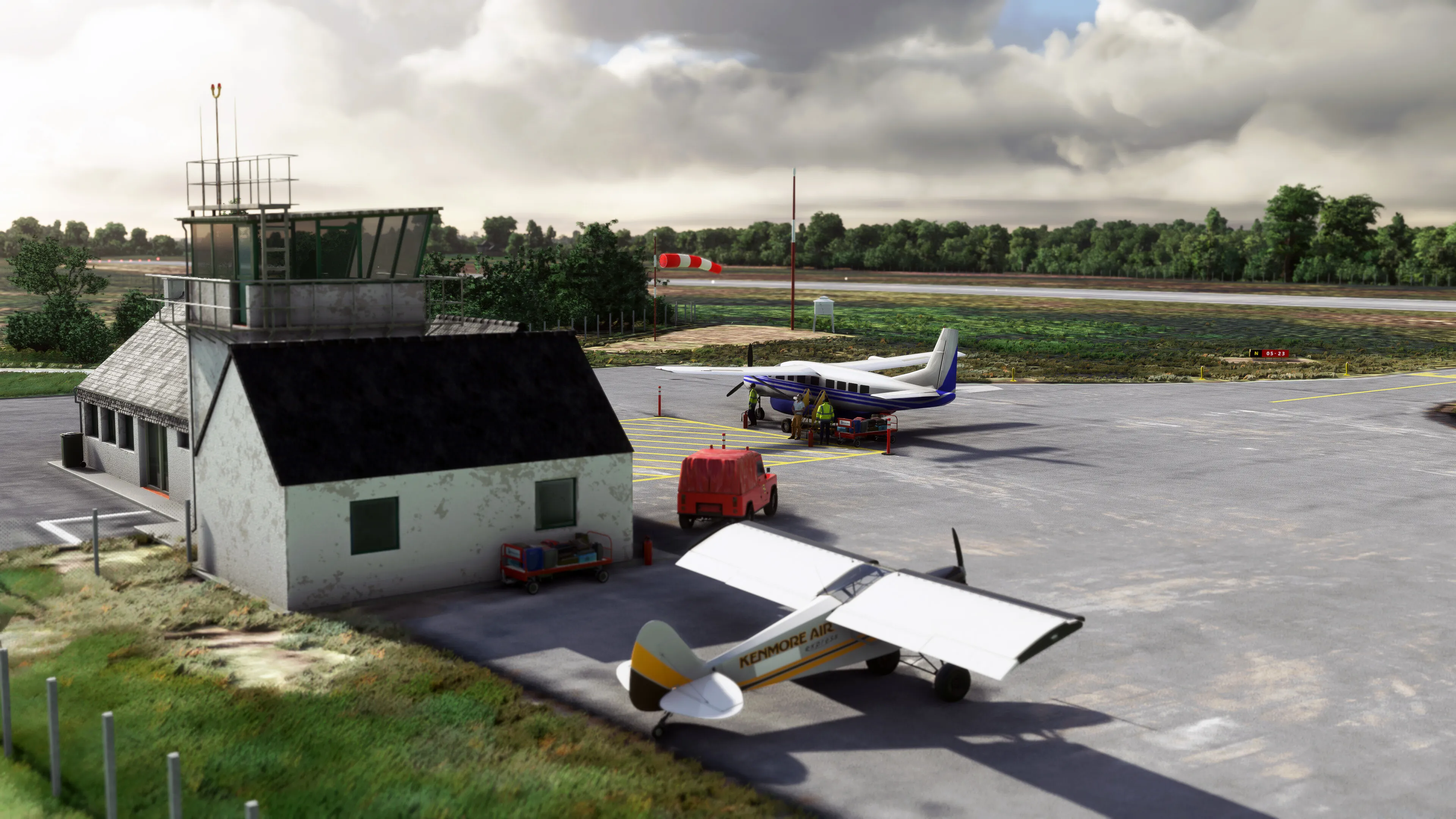 Аэропорт LFEC ( Ушант, Франция )