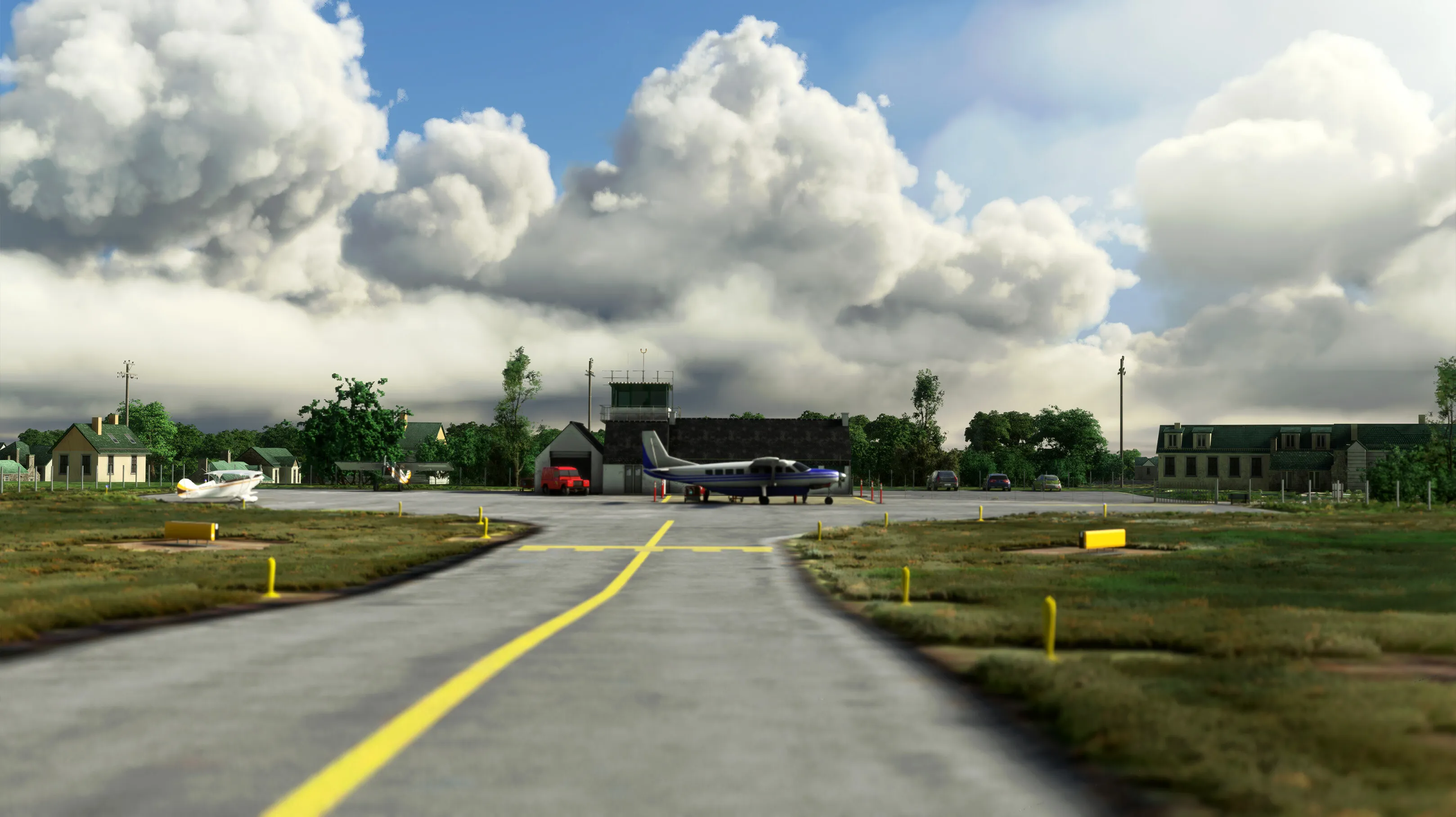 Аэропорт LFEC ( Ушант, Франция )