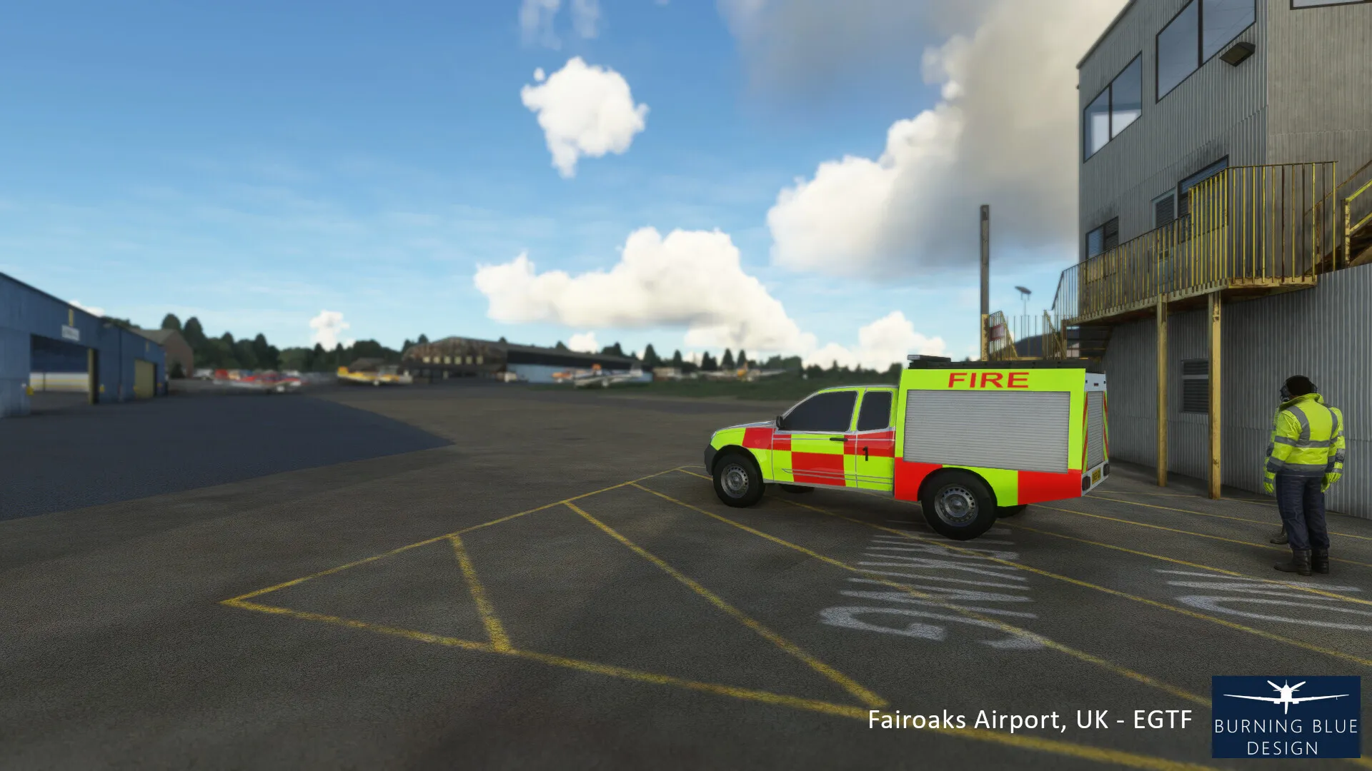 Аэропорт EGTF ( Чобхэм, Великобритания )