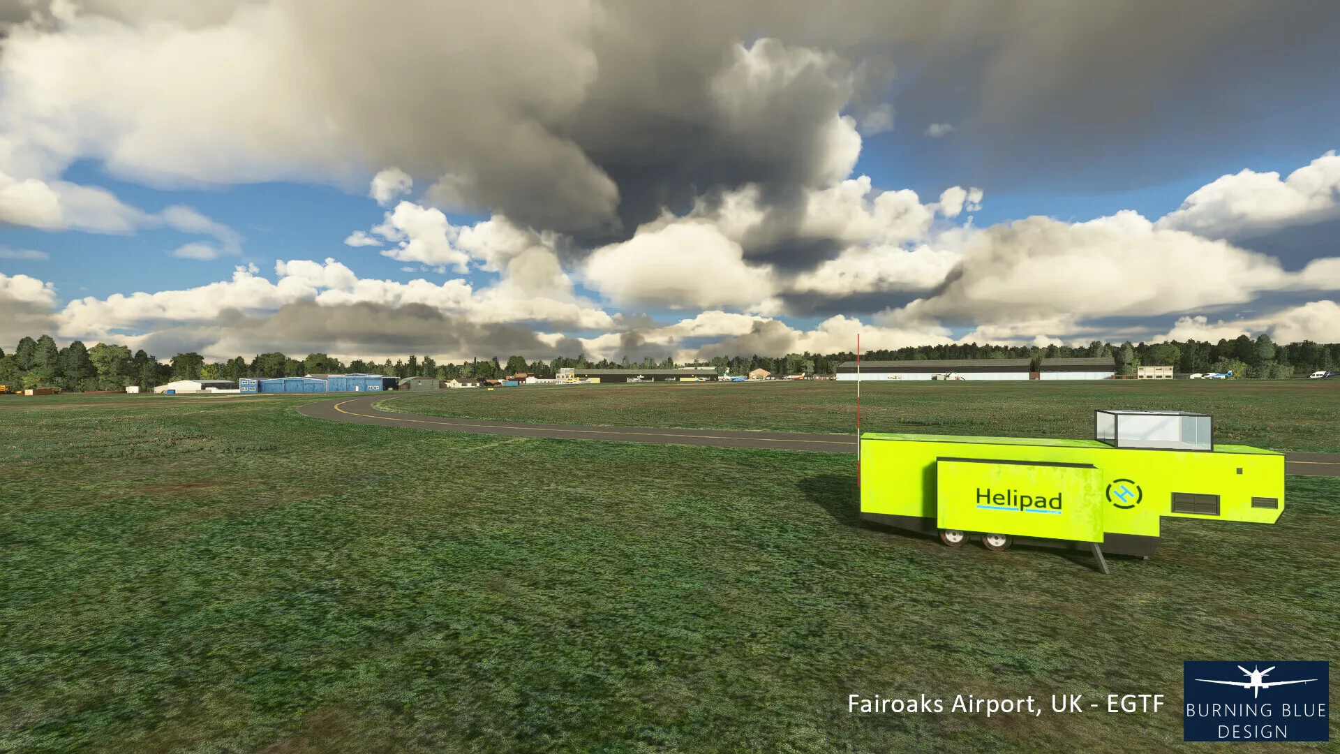 Аэропорт EGTF ( Чобхэм, Великобритания )