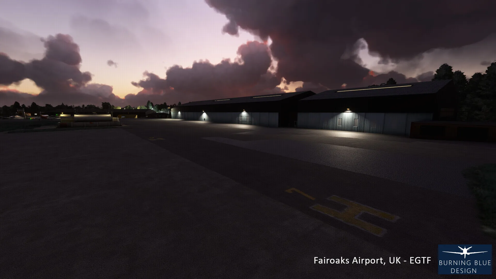 Аэропорт EGTF ( Чобхэм, Великобритания )