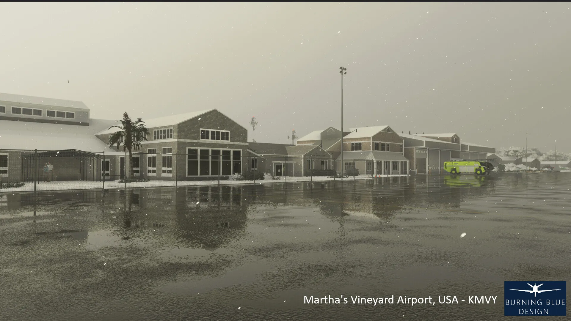 Аэропорт KMVY ( Вест-Тисбери, США )