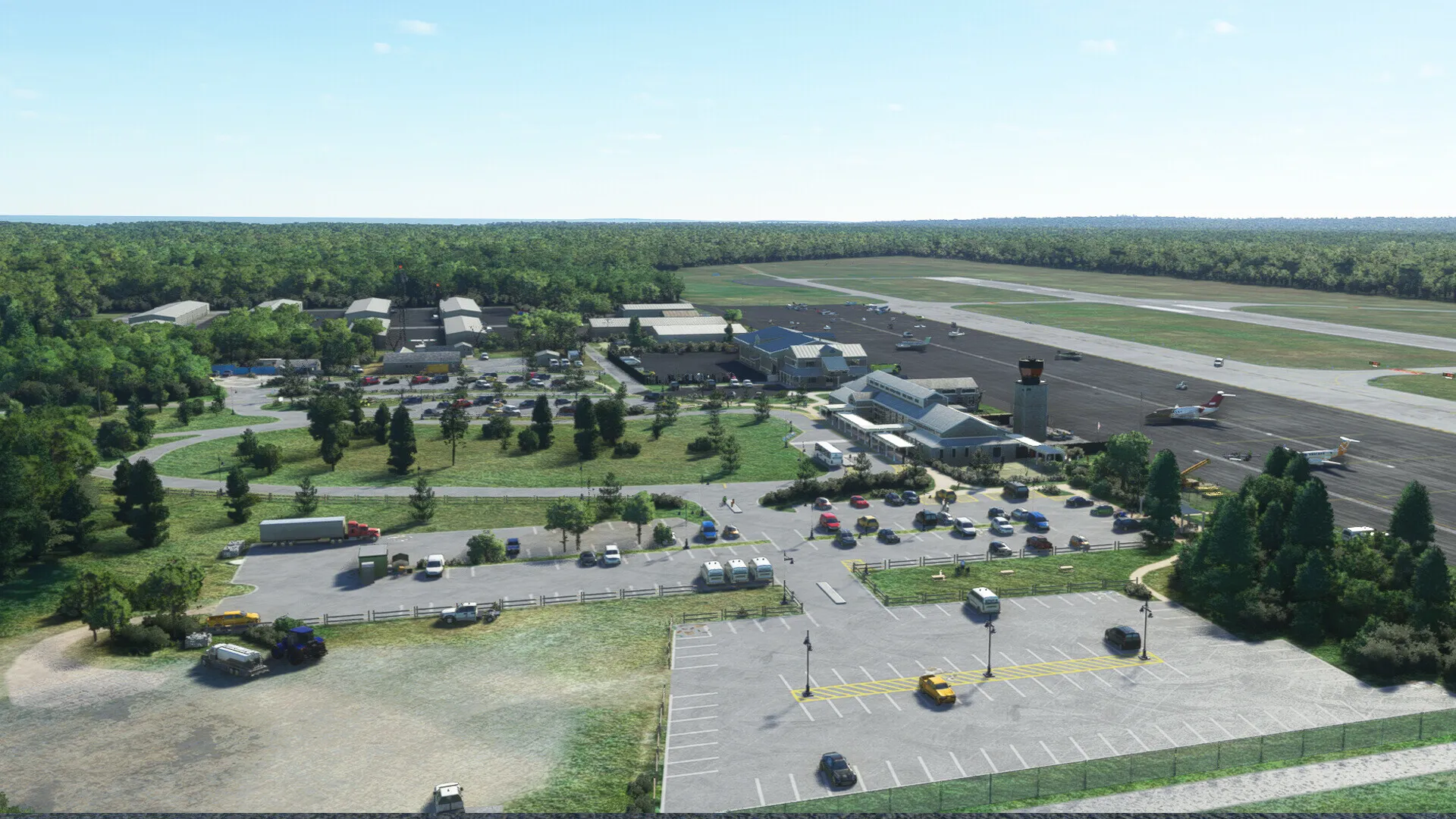 Аэропорт KMVY ( Вест-Тисбери, США )