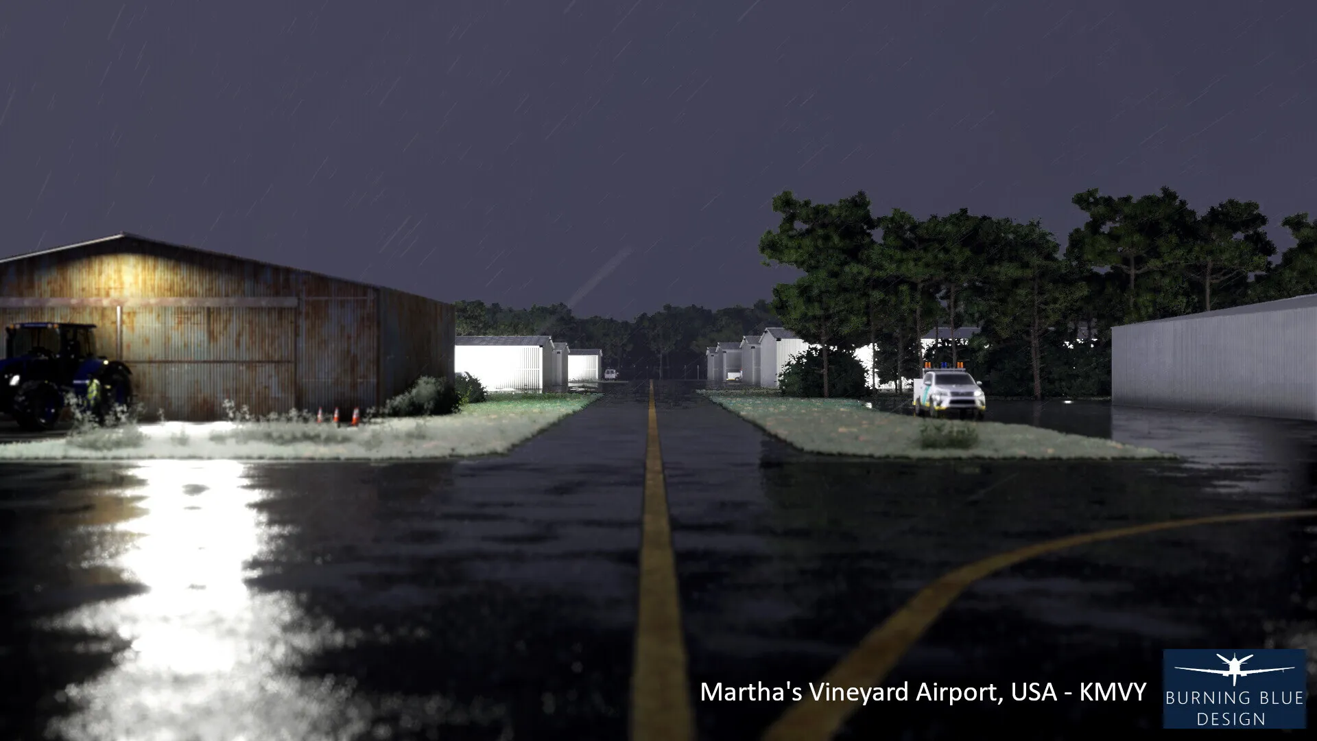 Аэропорт KMVY ( Вест-Тисбери, США )