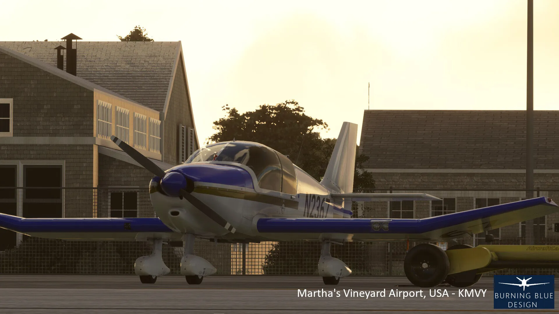 Аэропорт KMVY ( Вест-Тисбери, США )