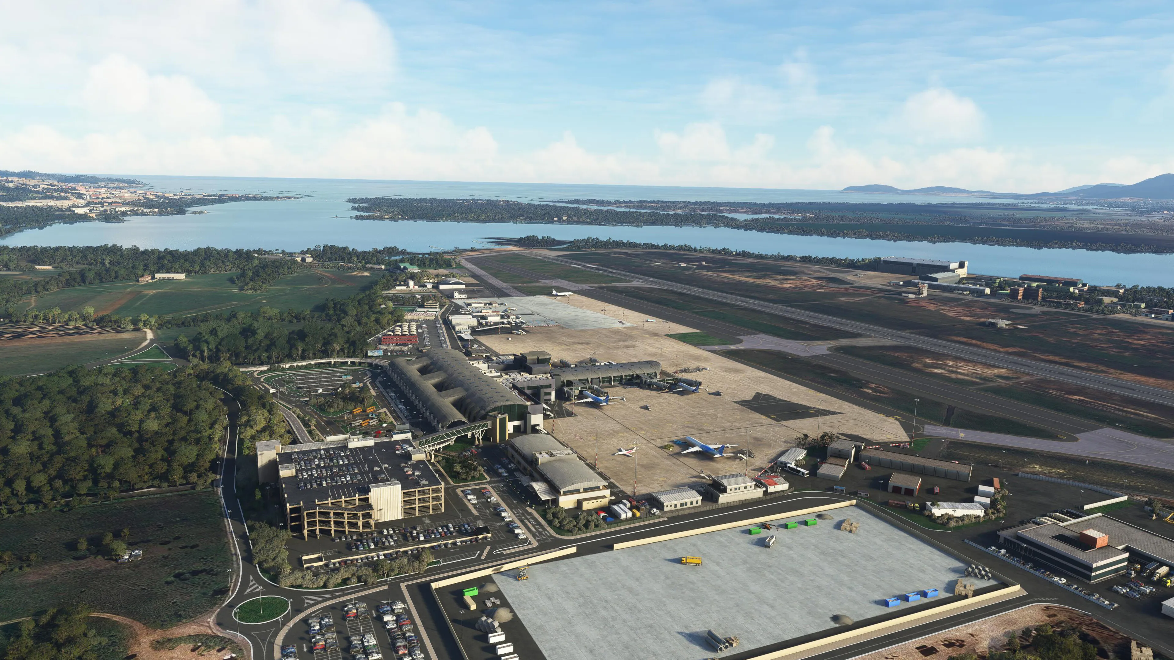 Аэропорт LIEE ( Эльмас, Италия )