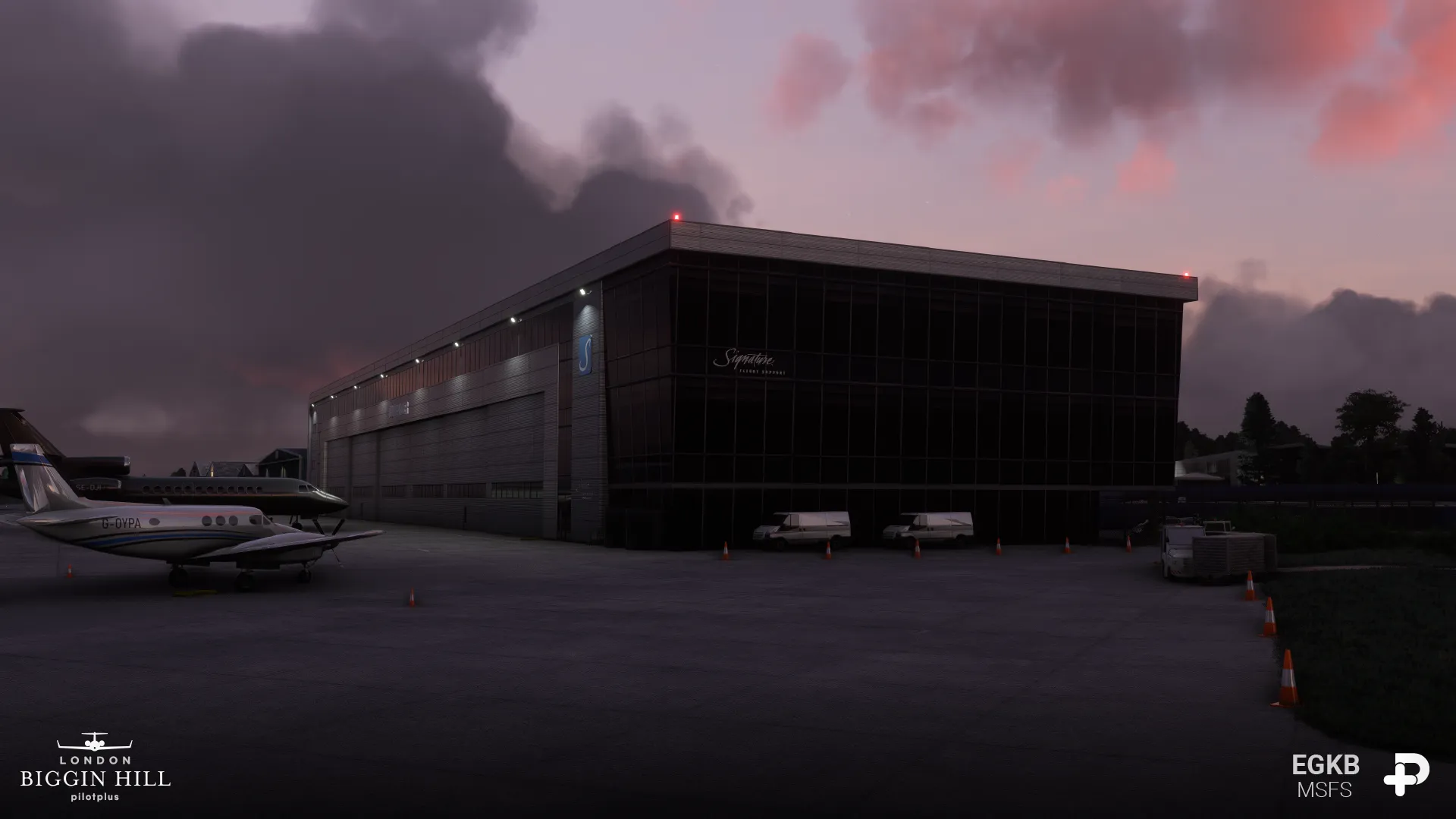 Аэропорт EGKB ( Лондон, Великобритания )