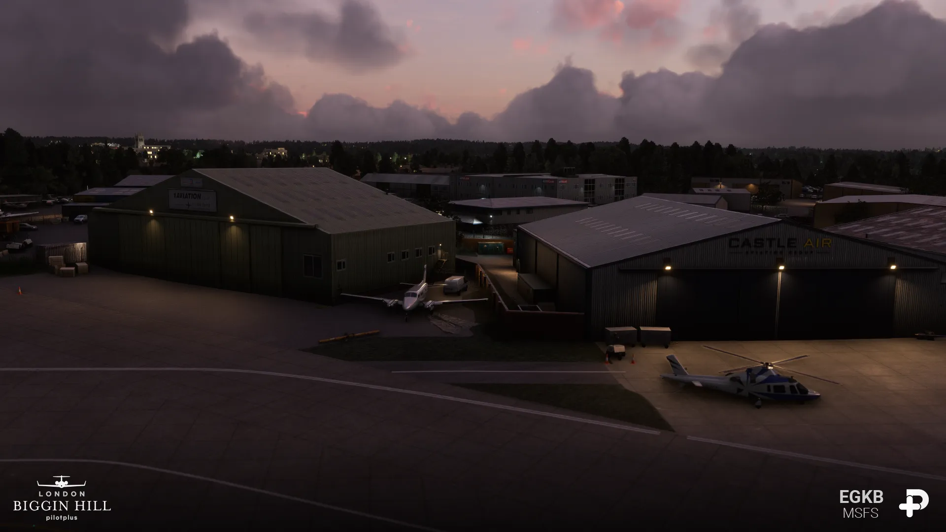 Аэропорт EGKB ( Лондон, Великобритания )