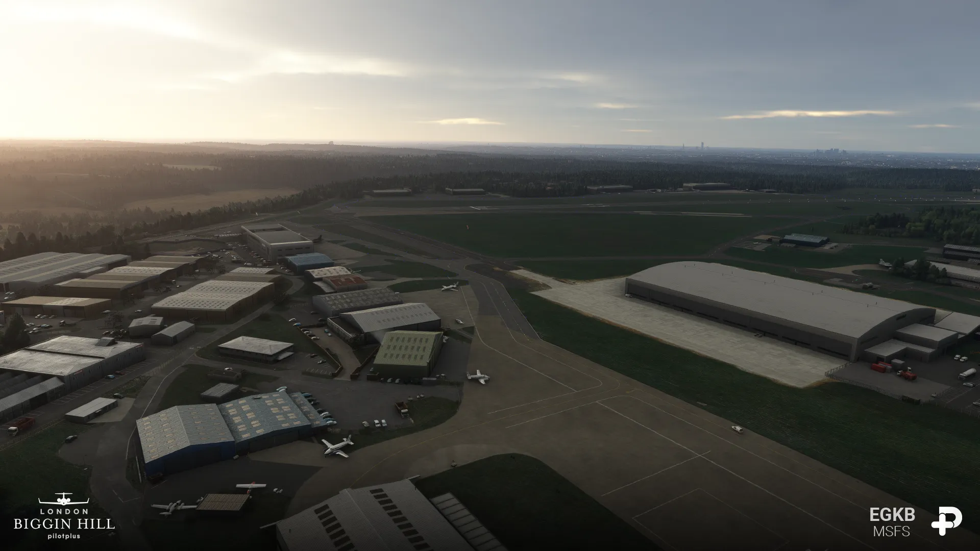Аэропорт EGKB ( Лондон, Великобритания )