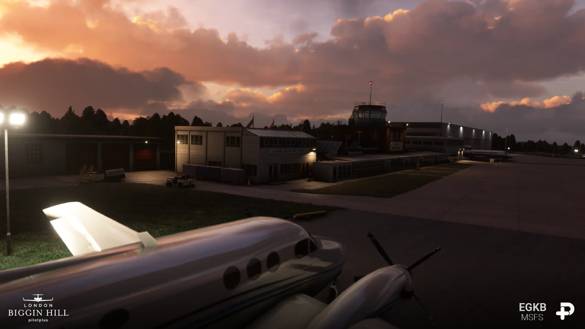 Аэропорт EGKB ( Лондон, Великобритания )